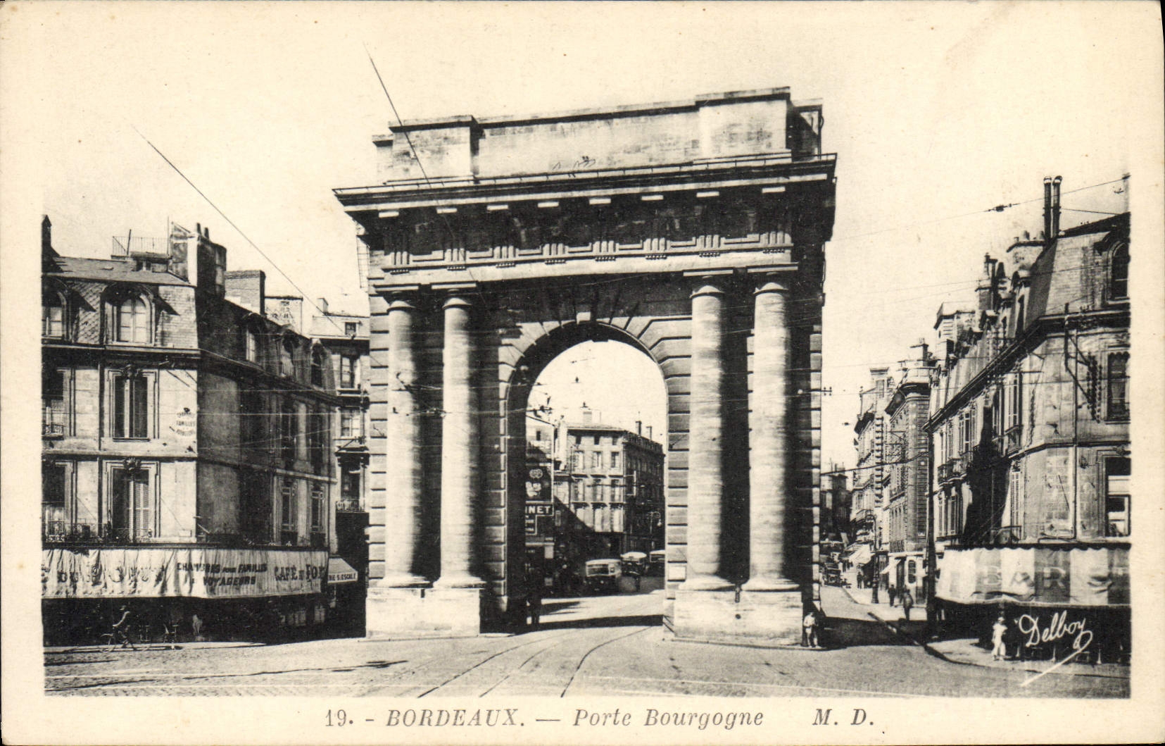 CPA Bordeaux Porte Bourgogne