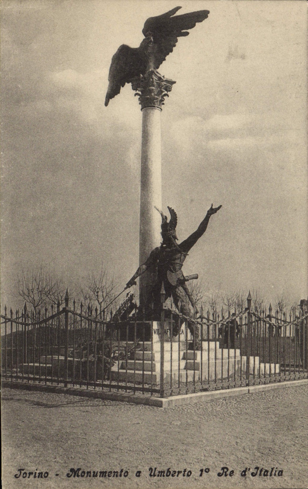 CPA Torino Monumento A Umberto 1 Re D'Italia Aigle