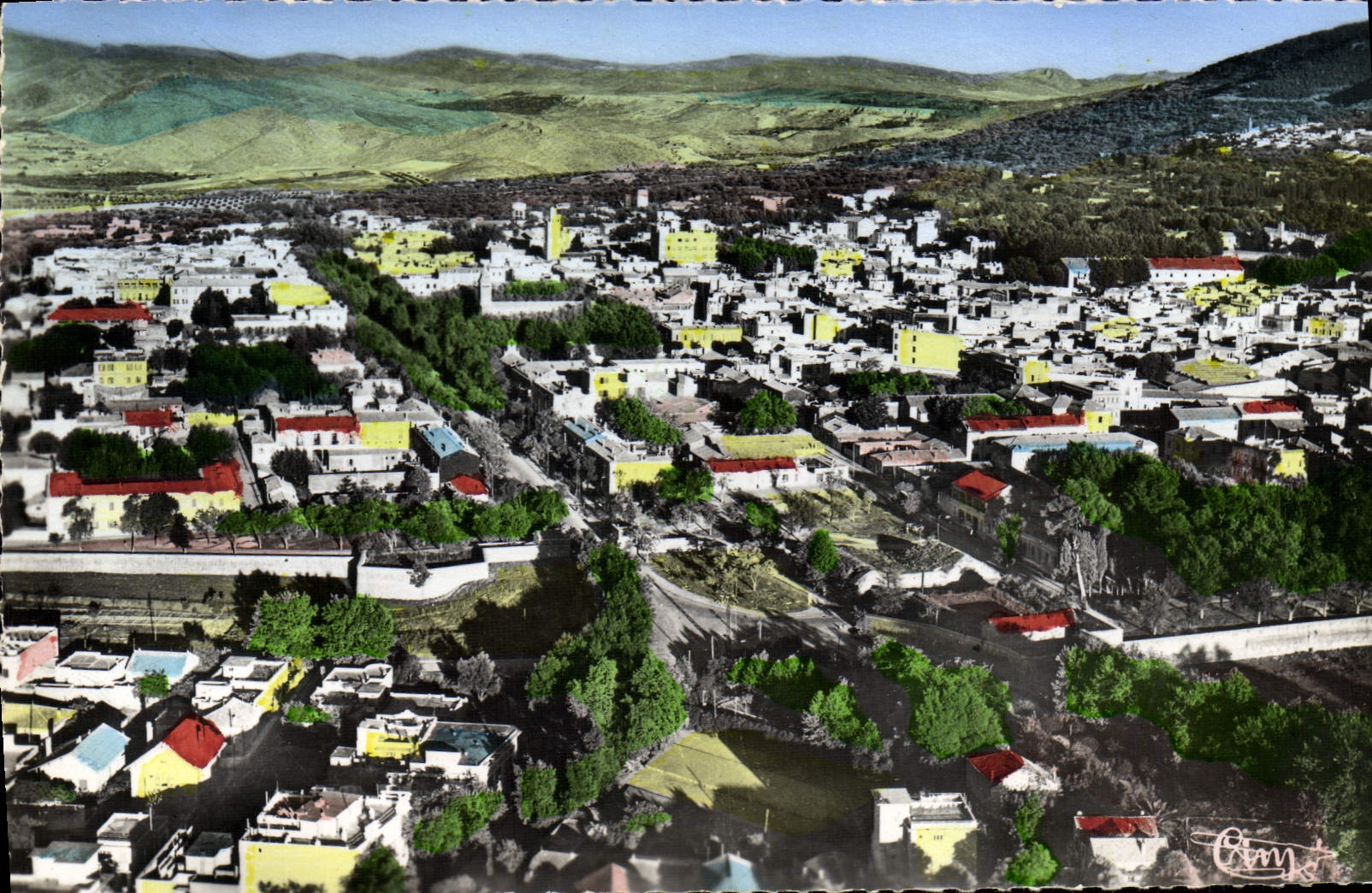 CPM Tlemcen Vue Generale Aerienne De La Ville