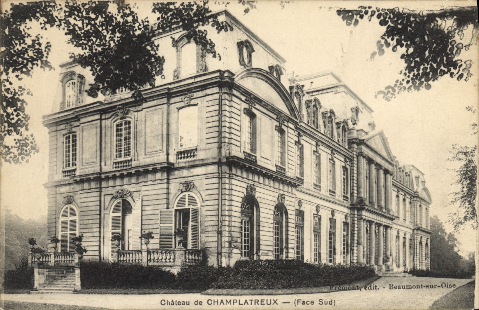 CPA Chateau De Champlatreux