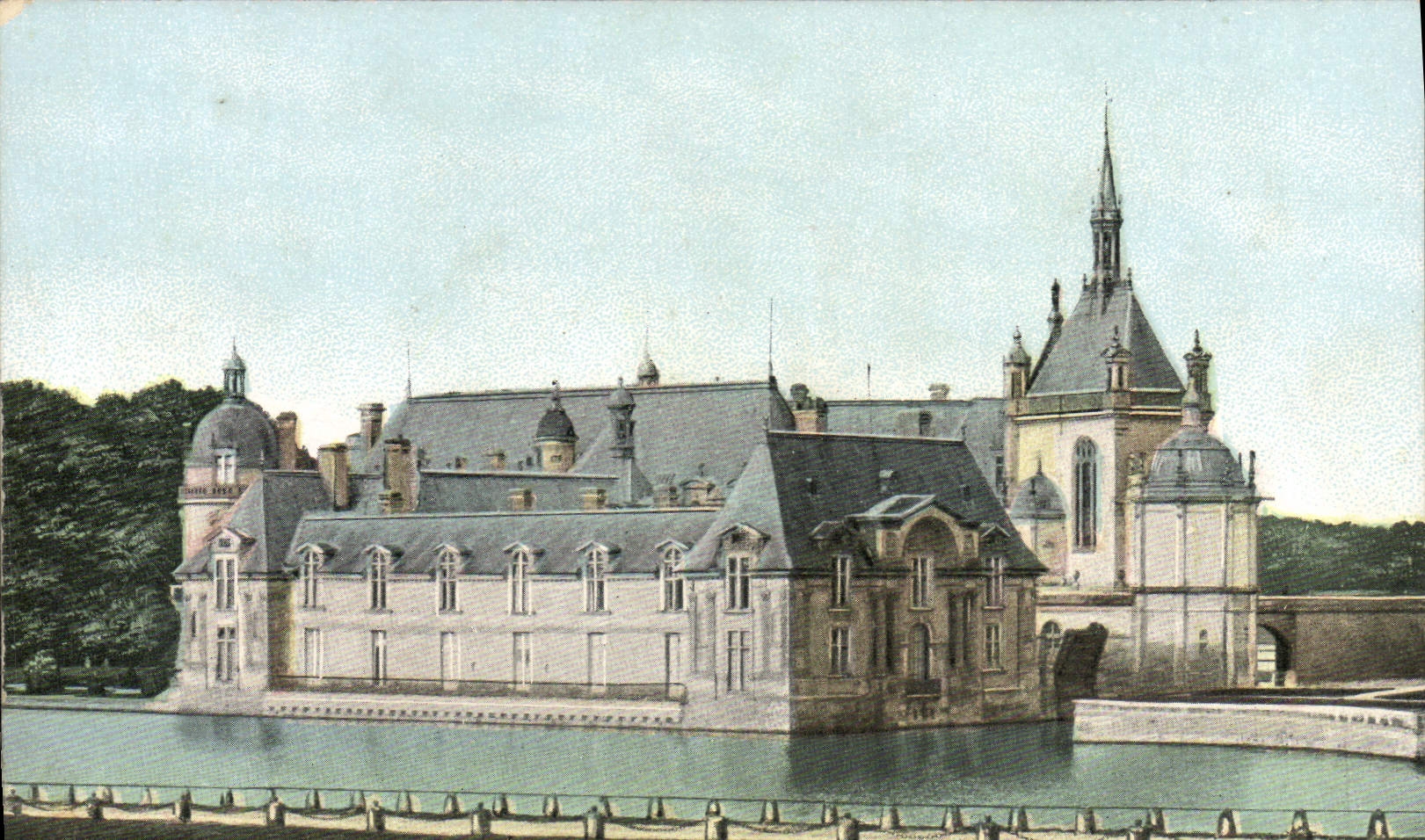 CPA Chantilly Le chateau Cote SO