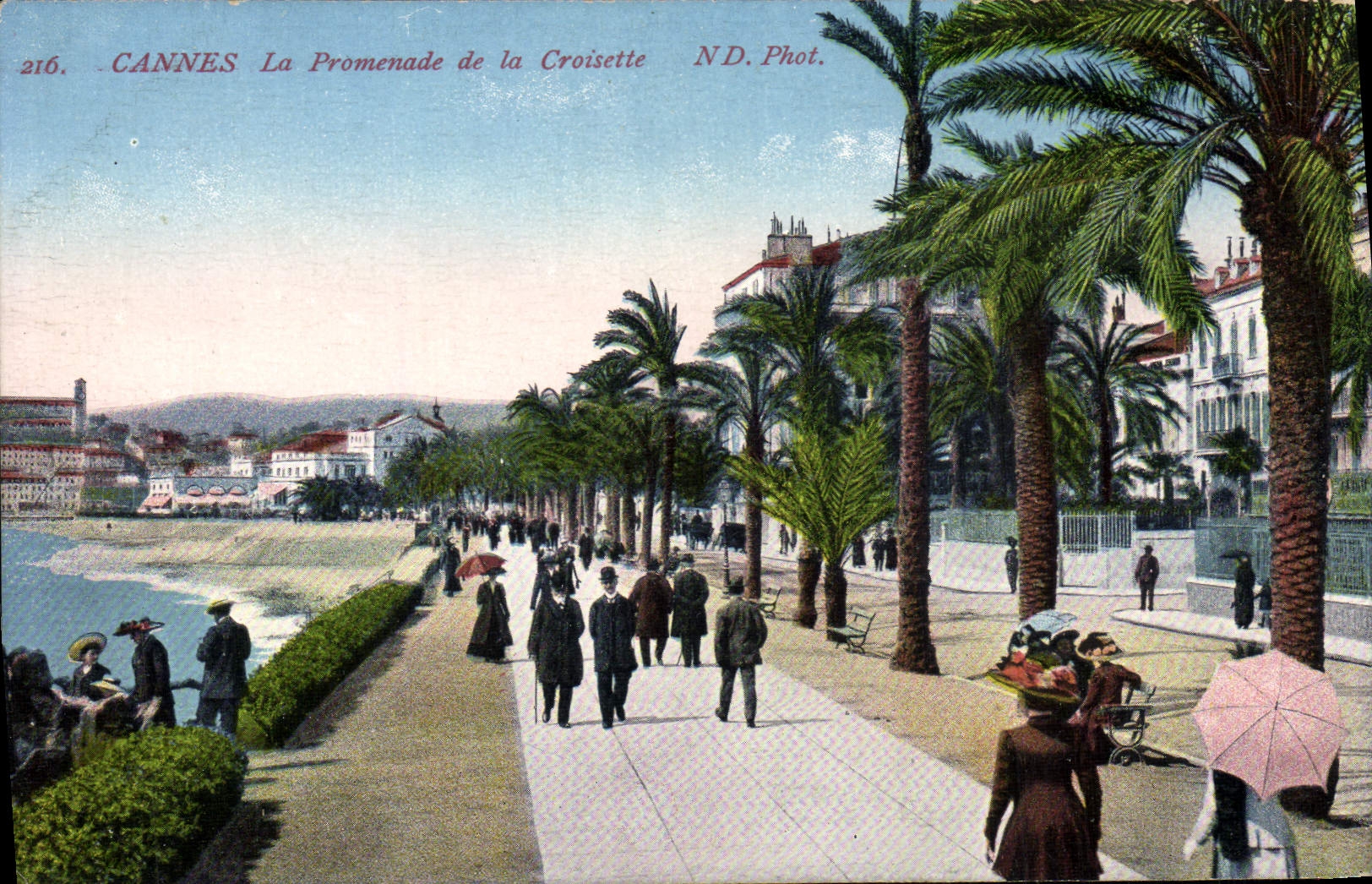 CPA Cannes La Promenade De La Croisette