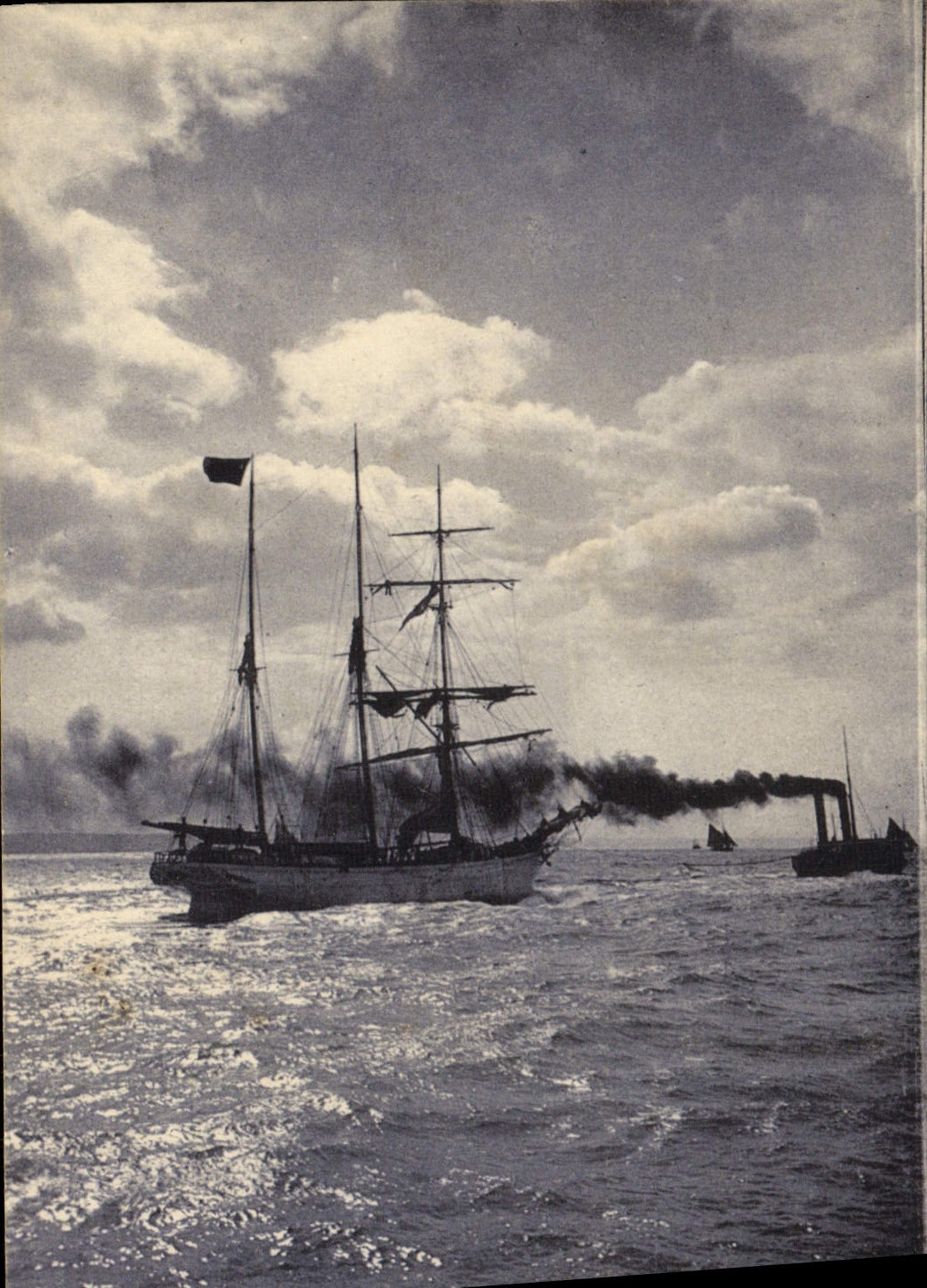 CPA Bateau Voilier 3 Mats 