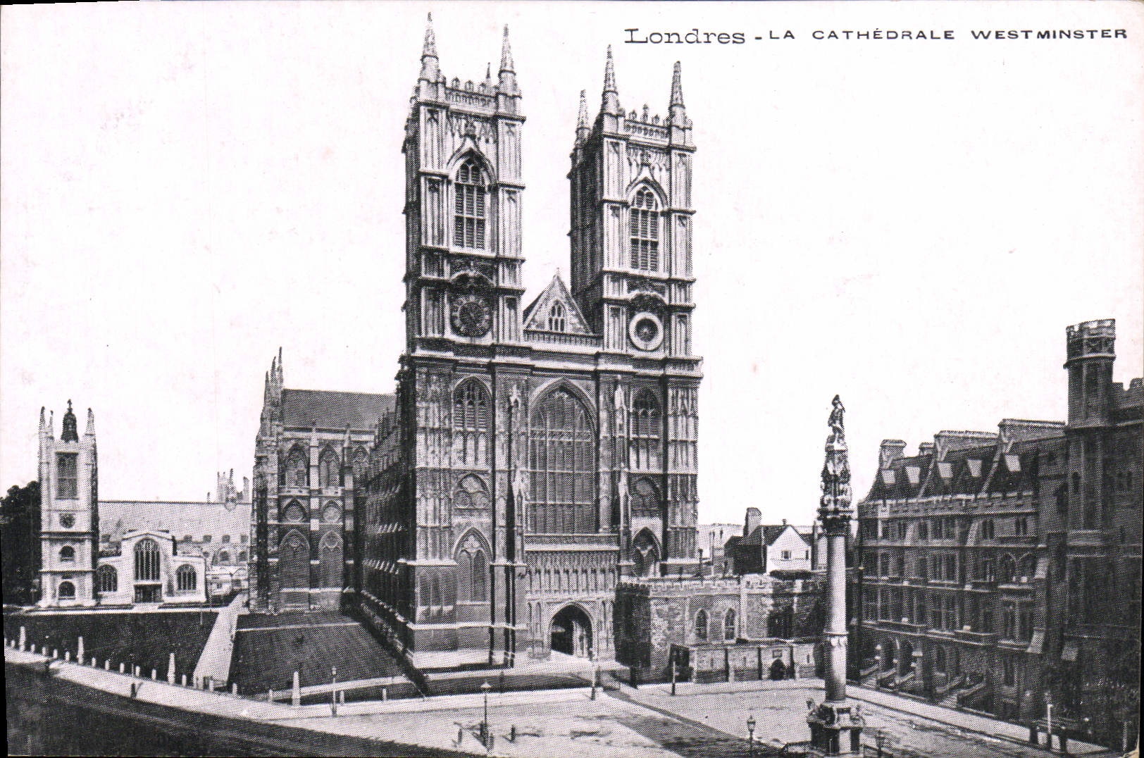 CPA Londres La cathedrale Westminster