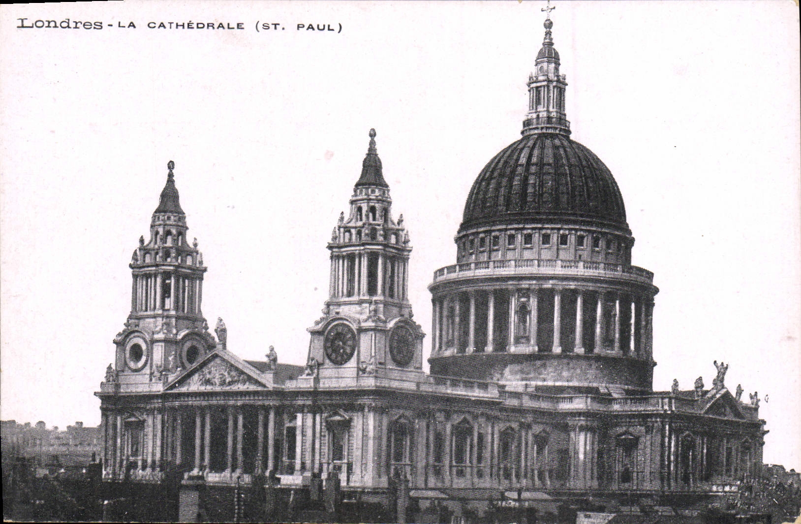 CPA Londres La cathedrale