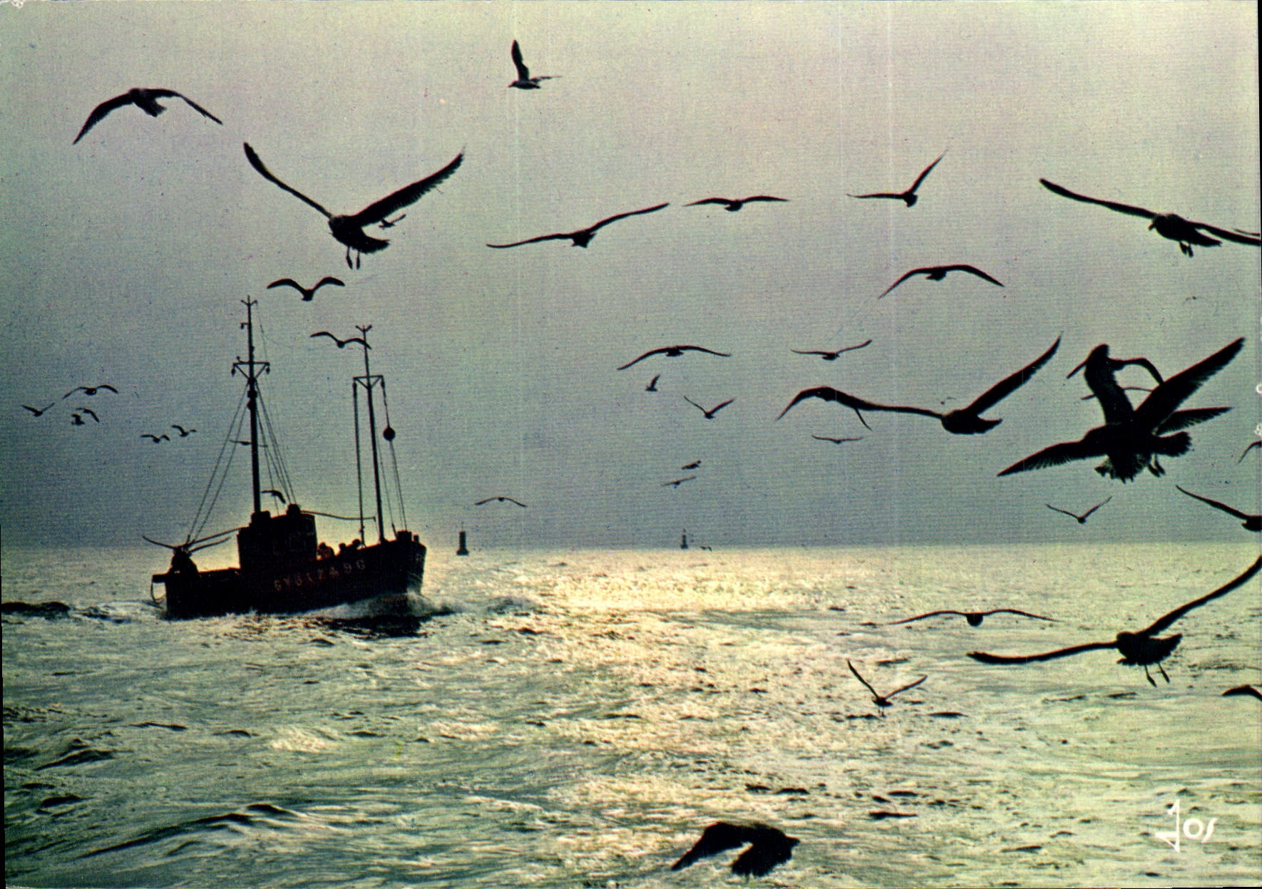 CPM Bateau de peche 