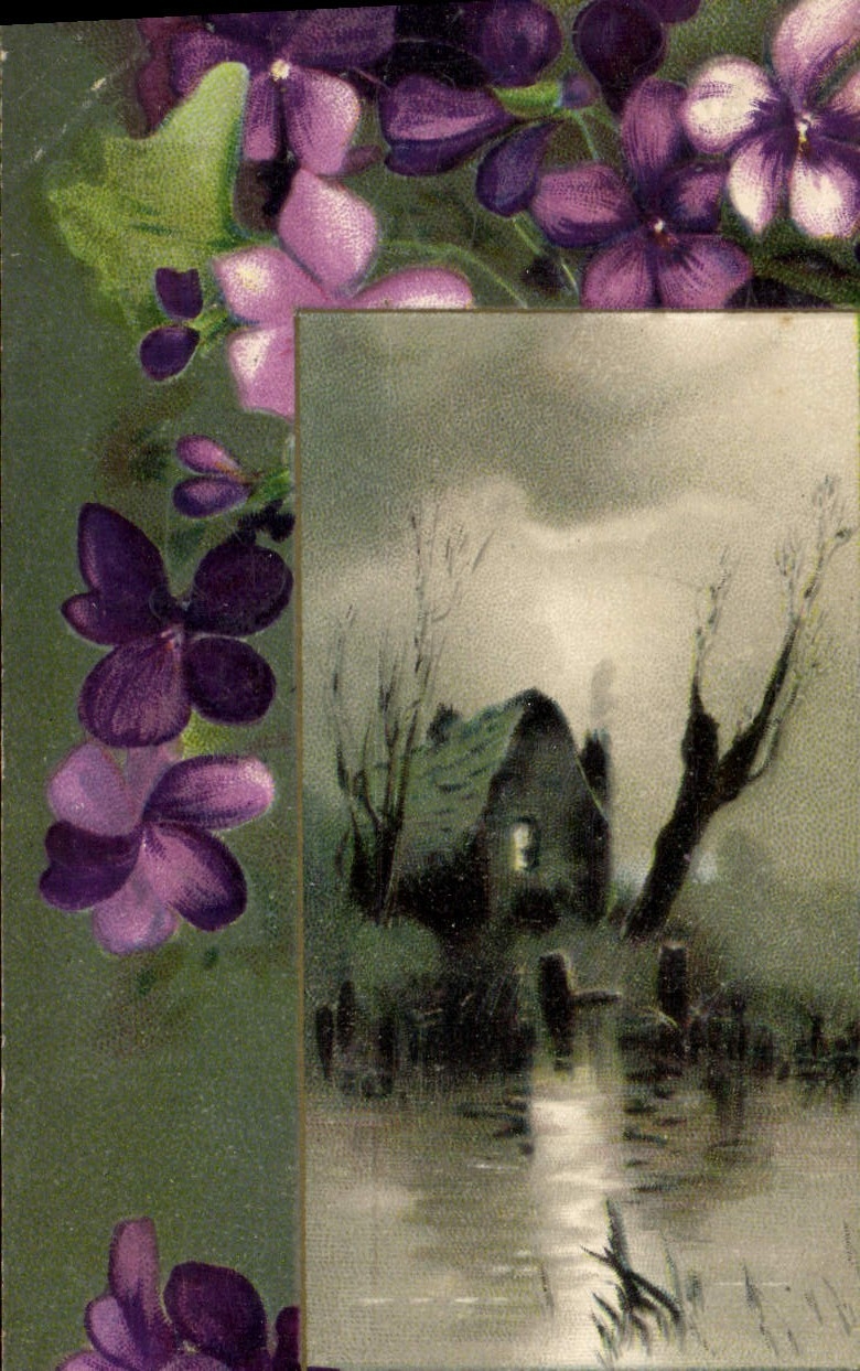 CPA Fantaisie Fleurs 