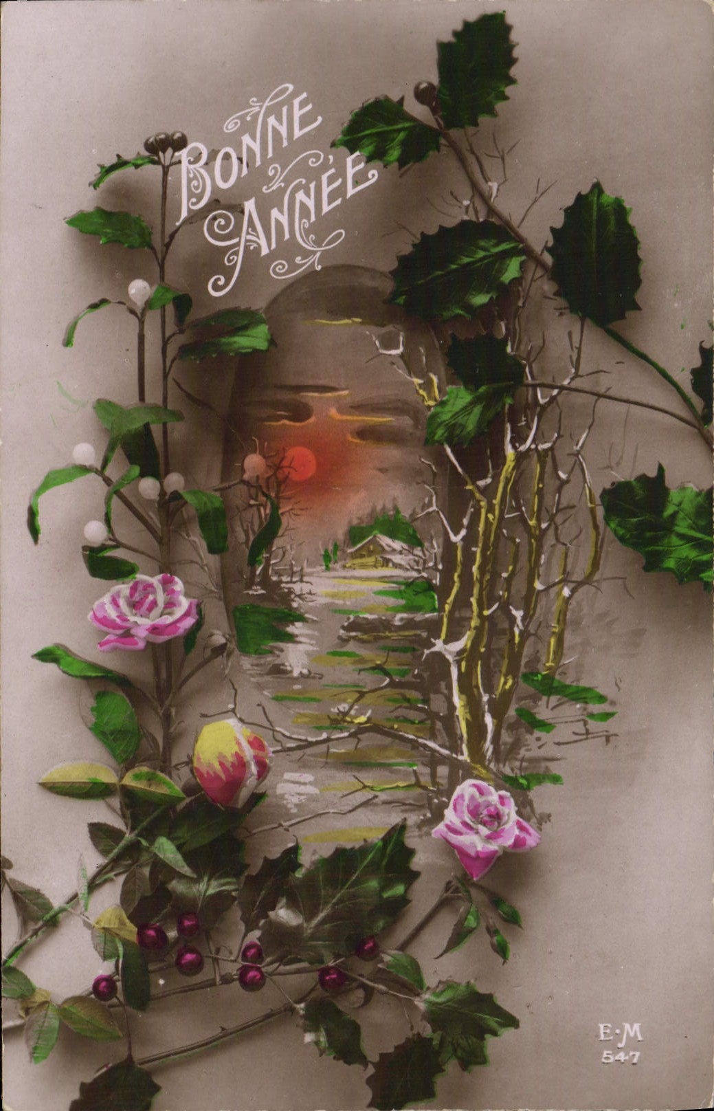 CPA Fantaisie Fleurs