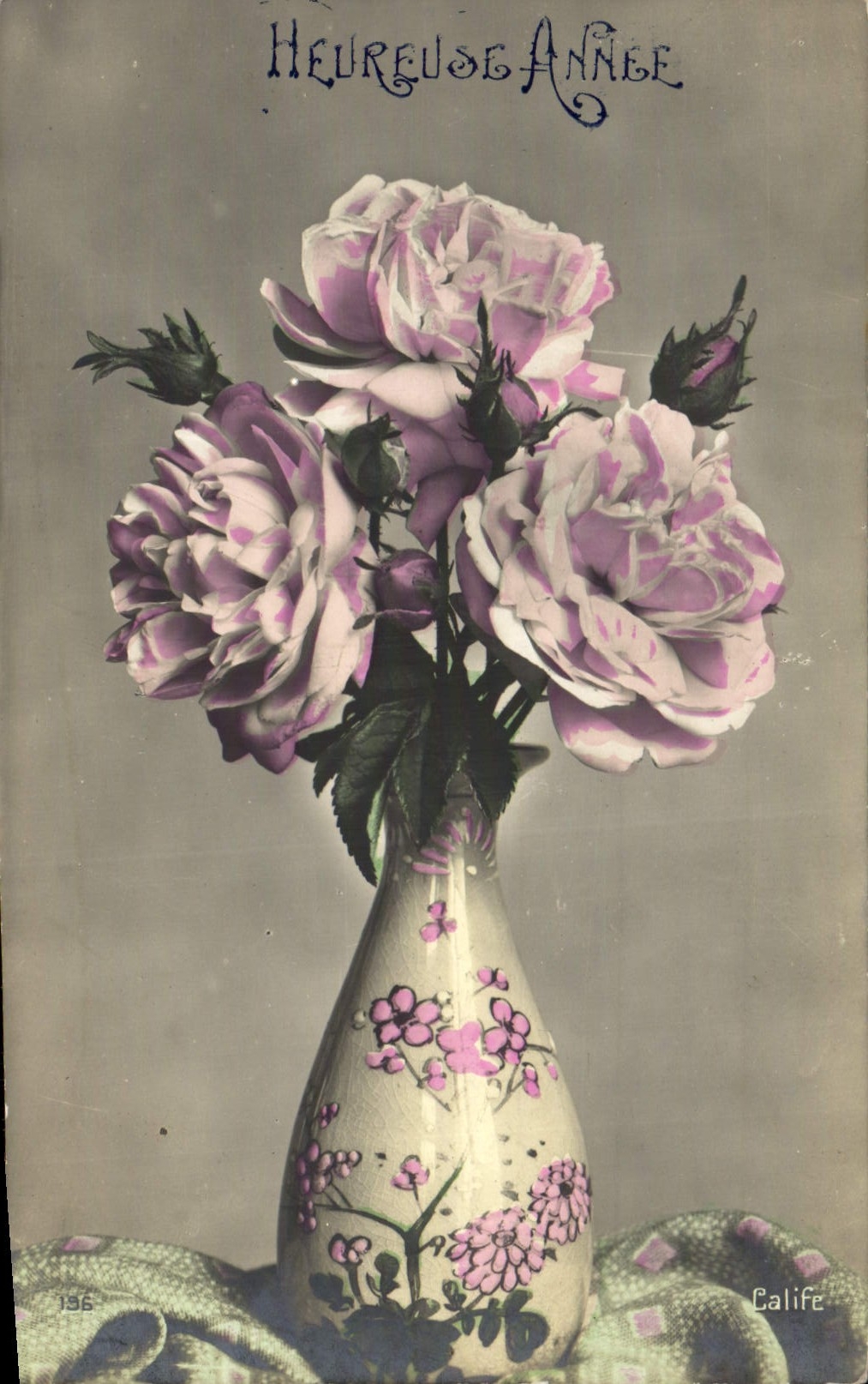 CPA Fantaisie Fleurs