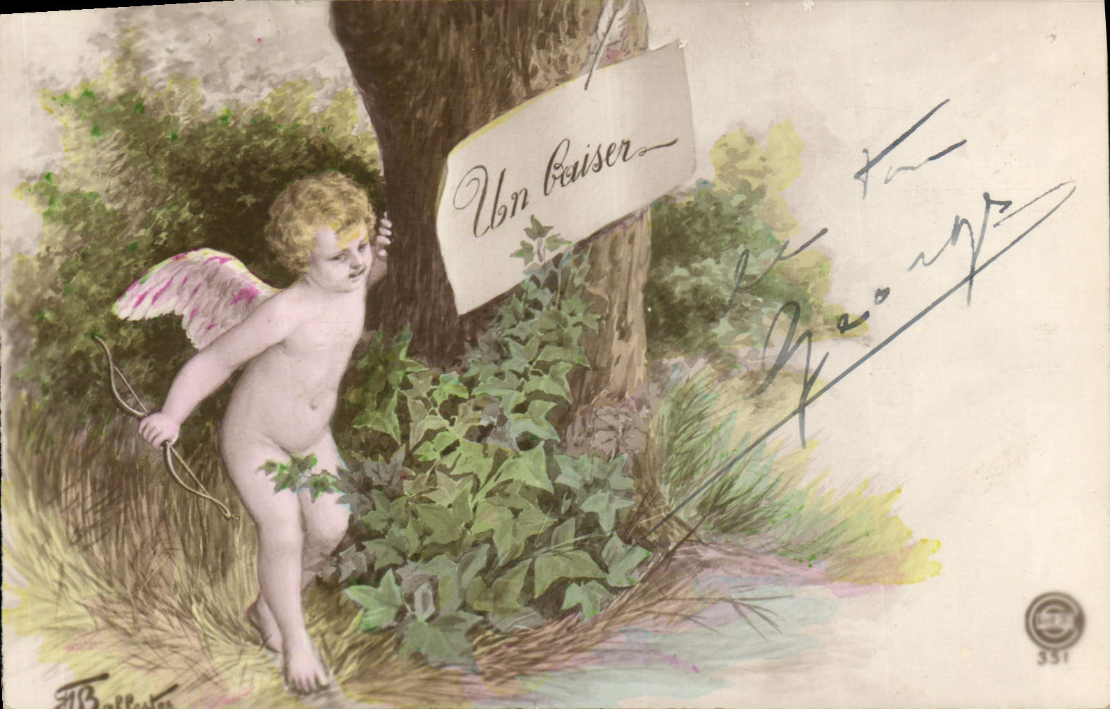 CPA Fantaisie Ange