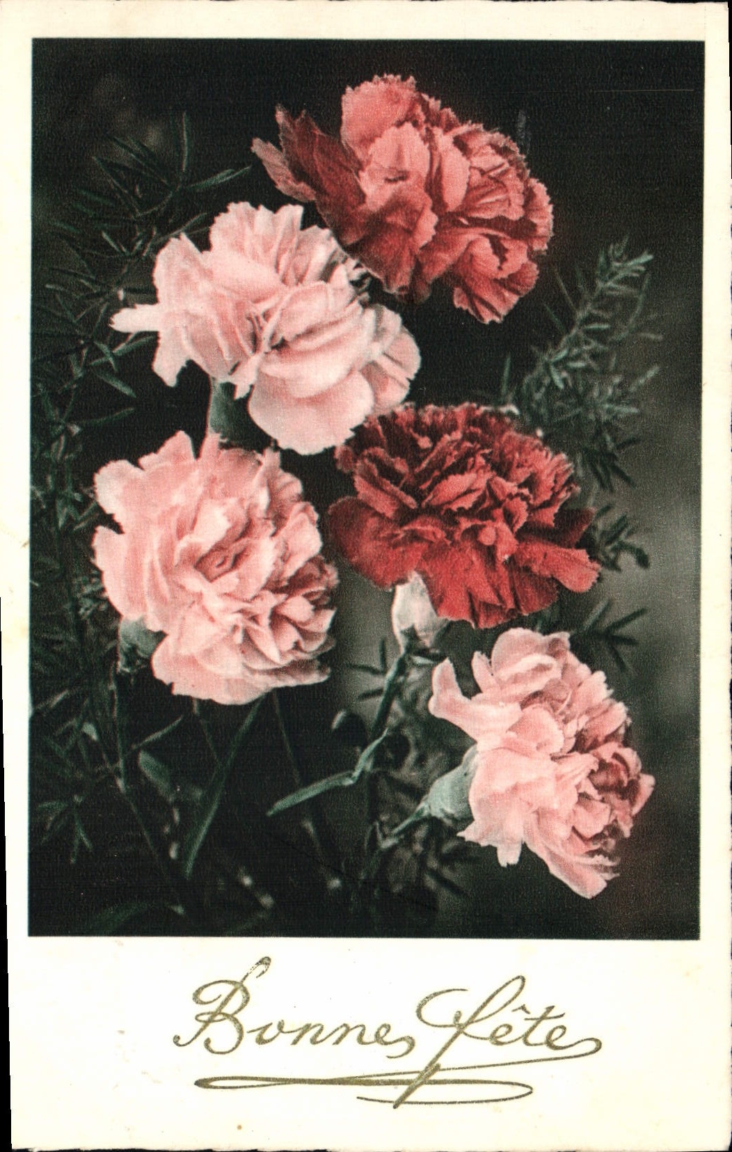 CPA Fantaisie Fleurs