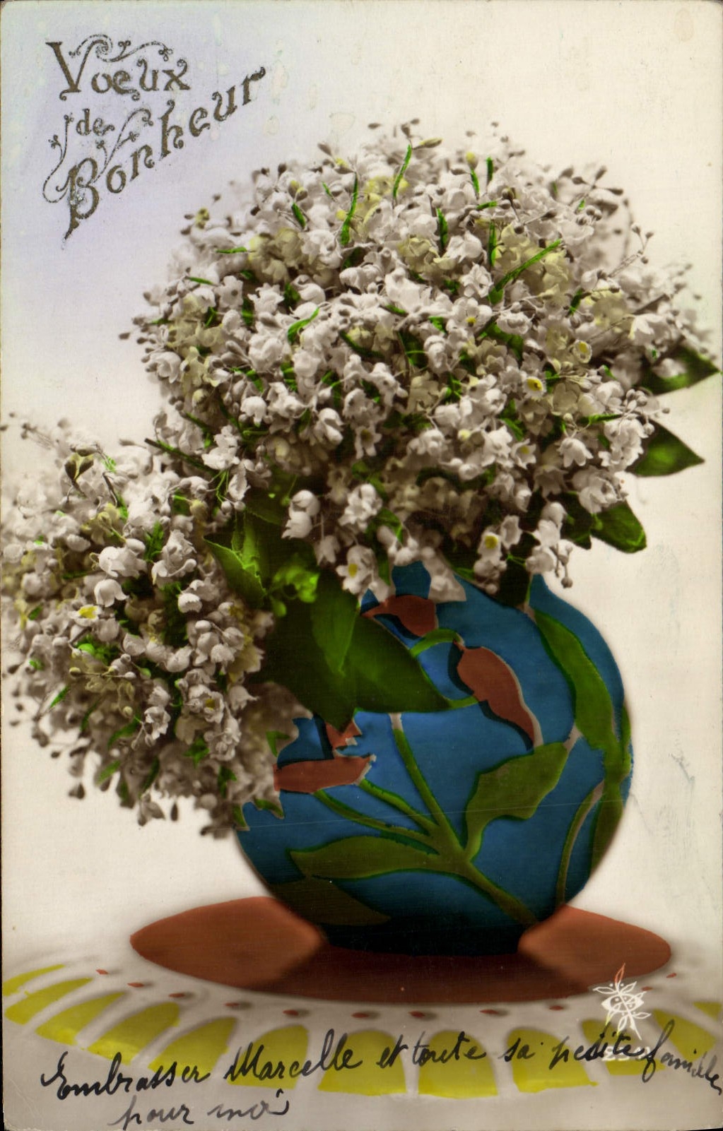 CPA Fantaisie Fleurs 