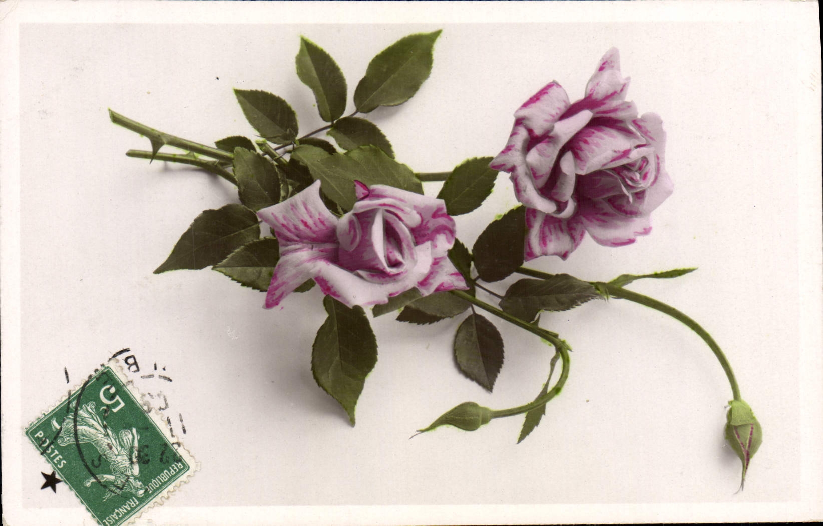 CPA Fantaisie Fleurs 