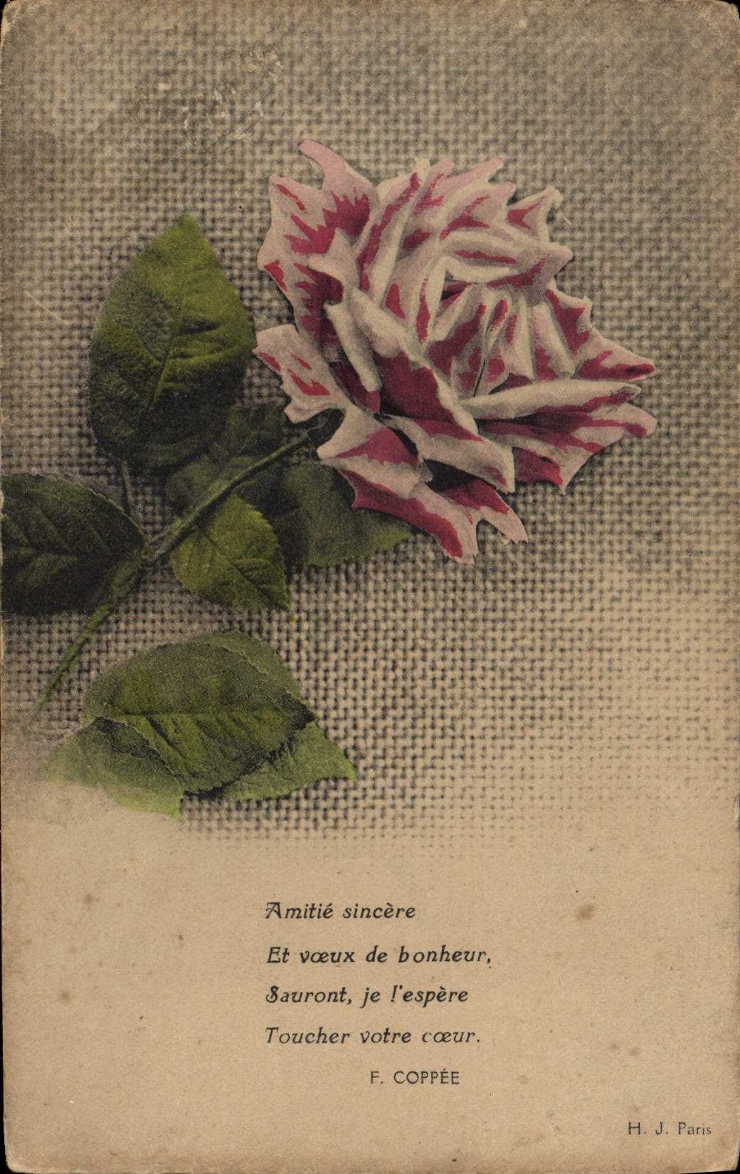 CPA Fantaisie Fleurs