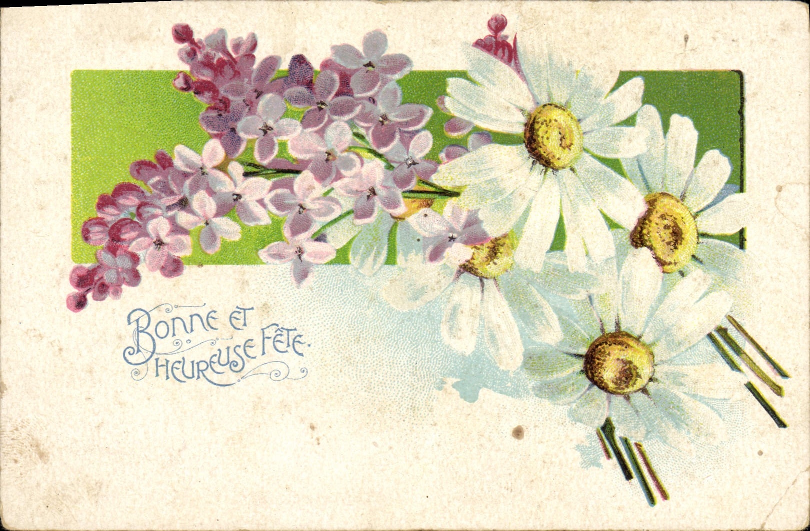 CPA Fantaisie Fleurs