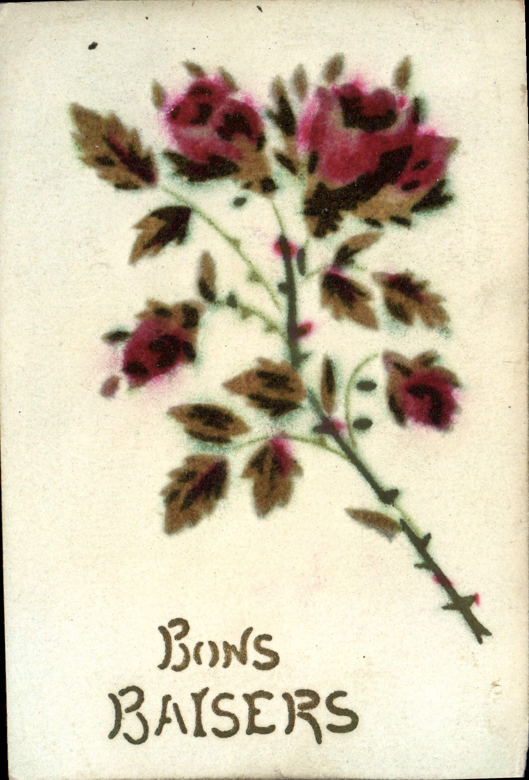 CPA Fantaisie Fleurs