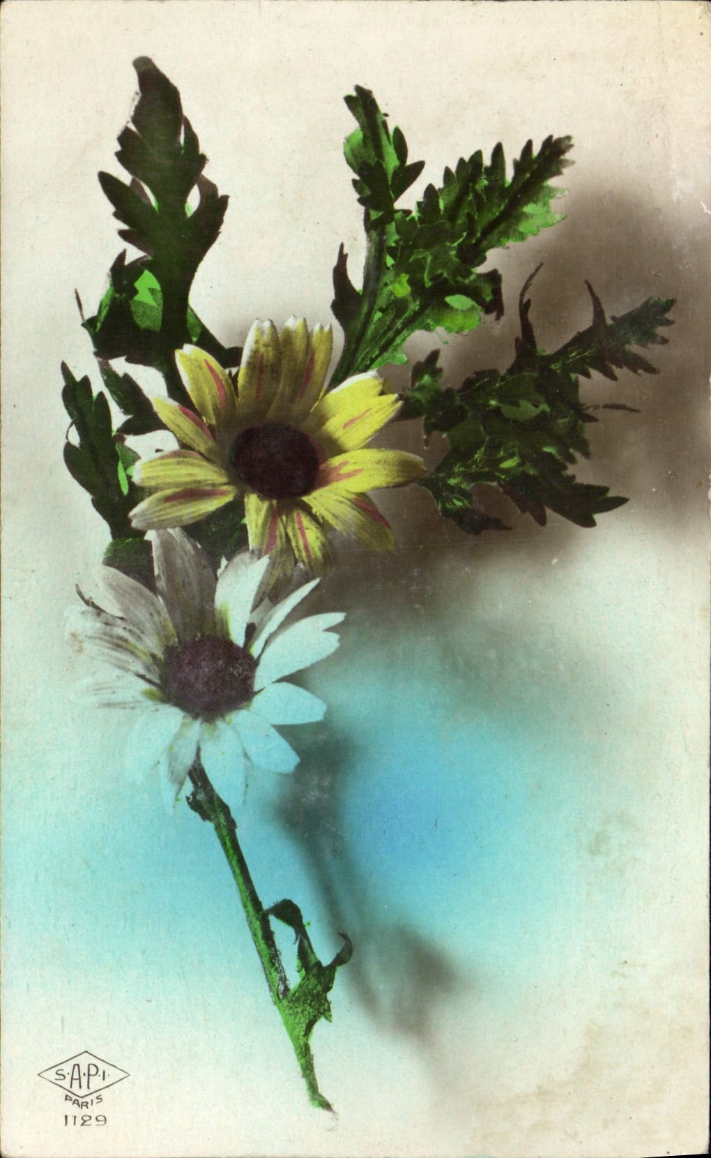 CPA Fantaisie Fleurs