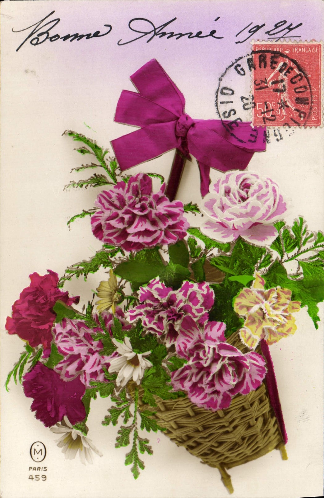CPA Fantaisie Fleurs 