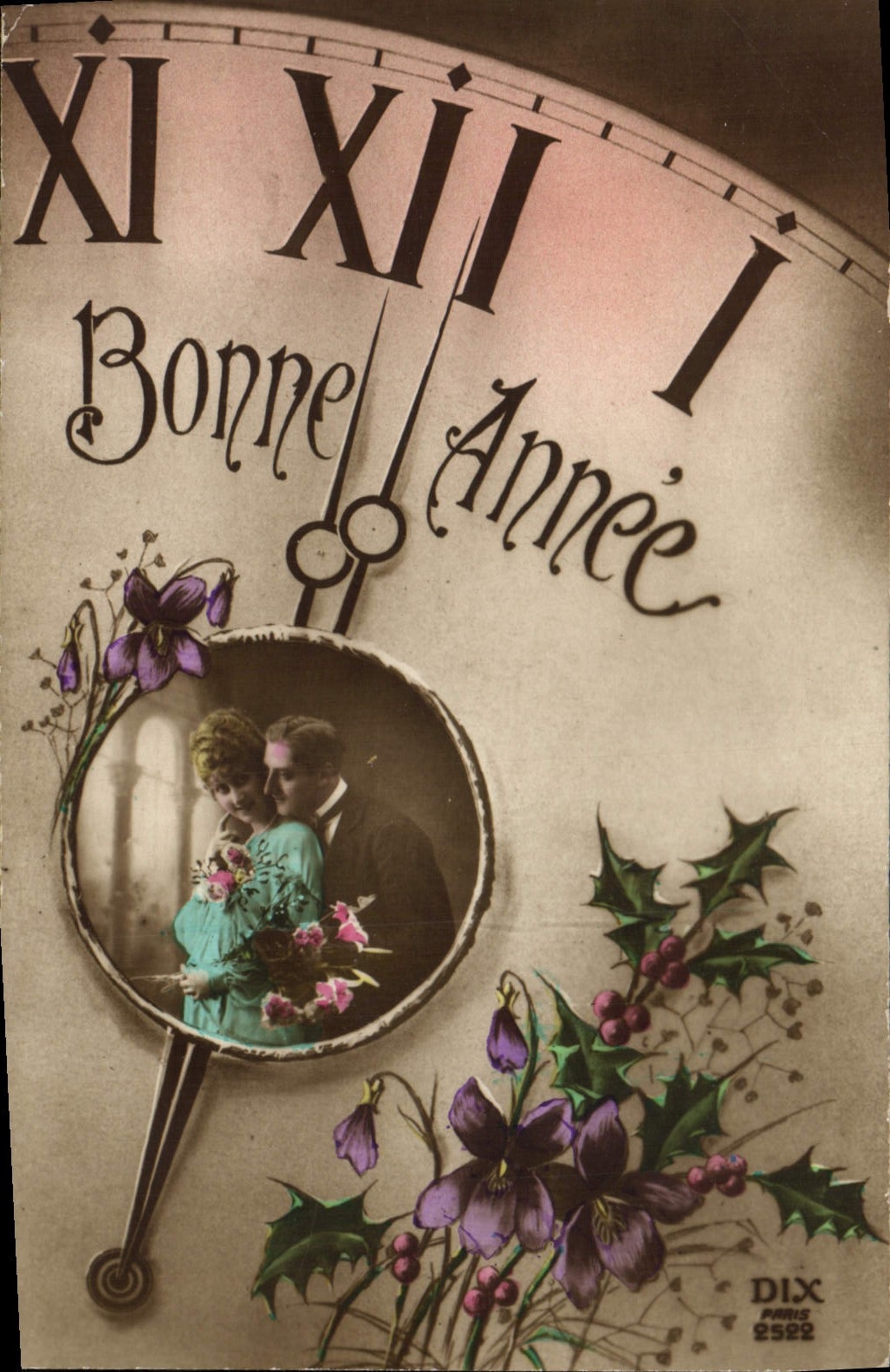 CPA Fantaisie Bonne annee