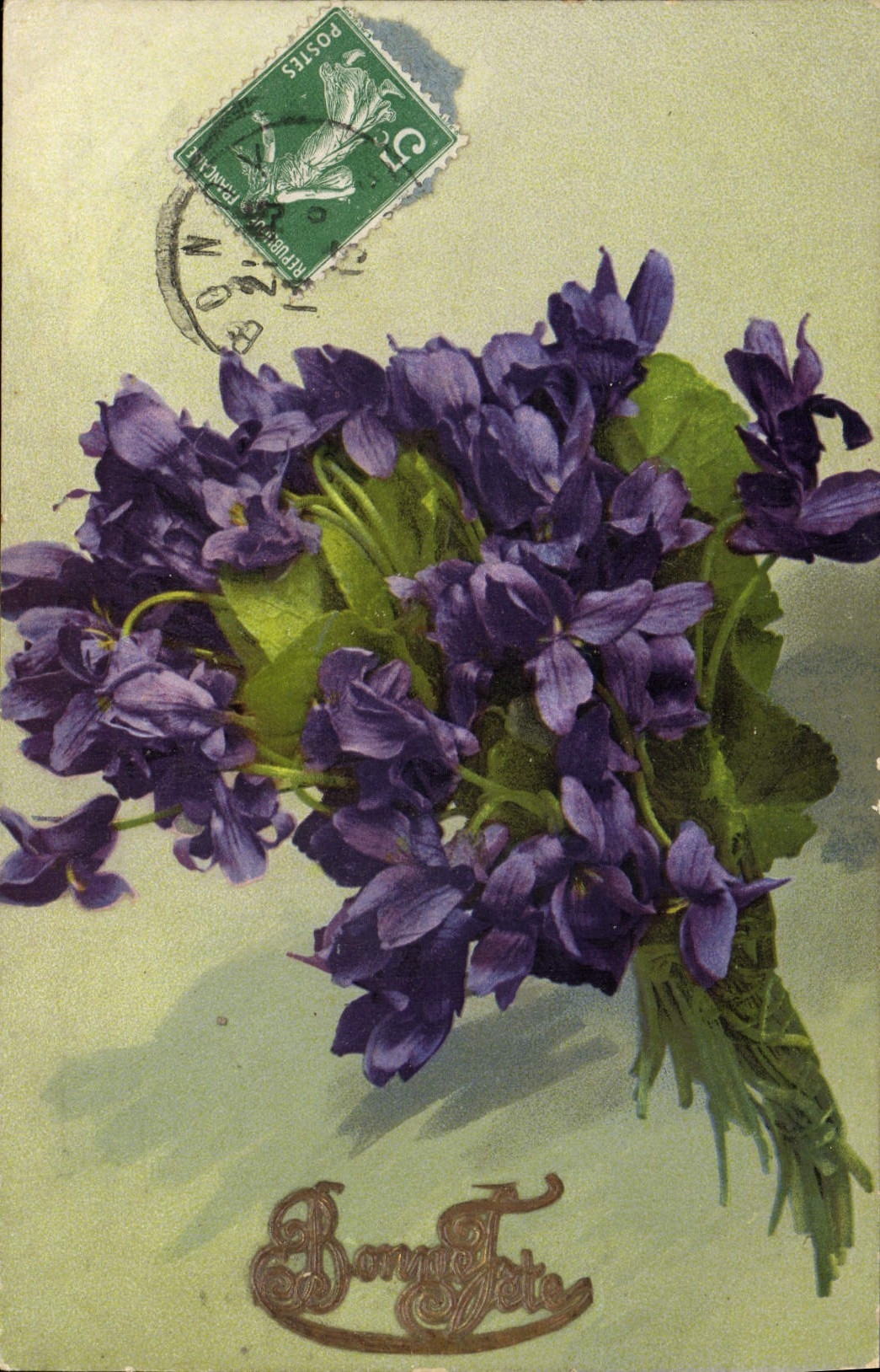 CPA Fantaisie Fleurs