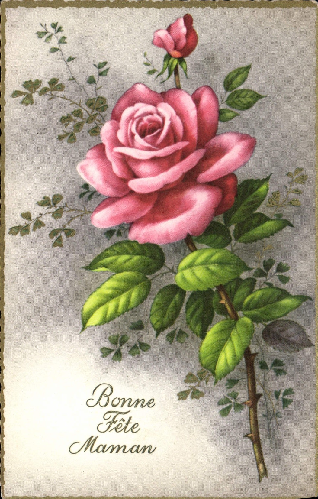 CPA Fantaisie Fleurs