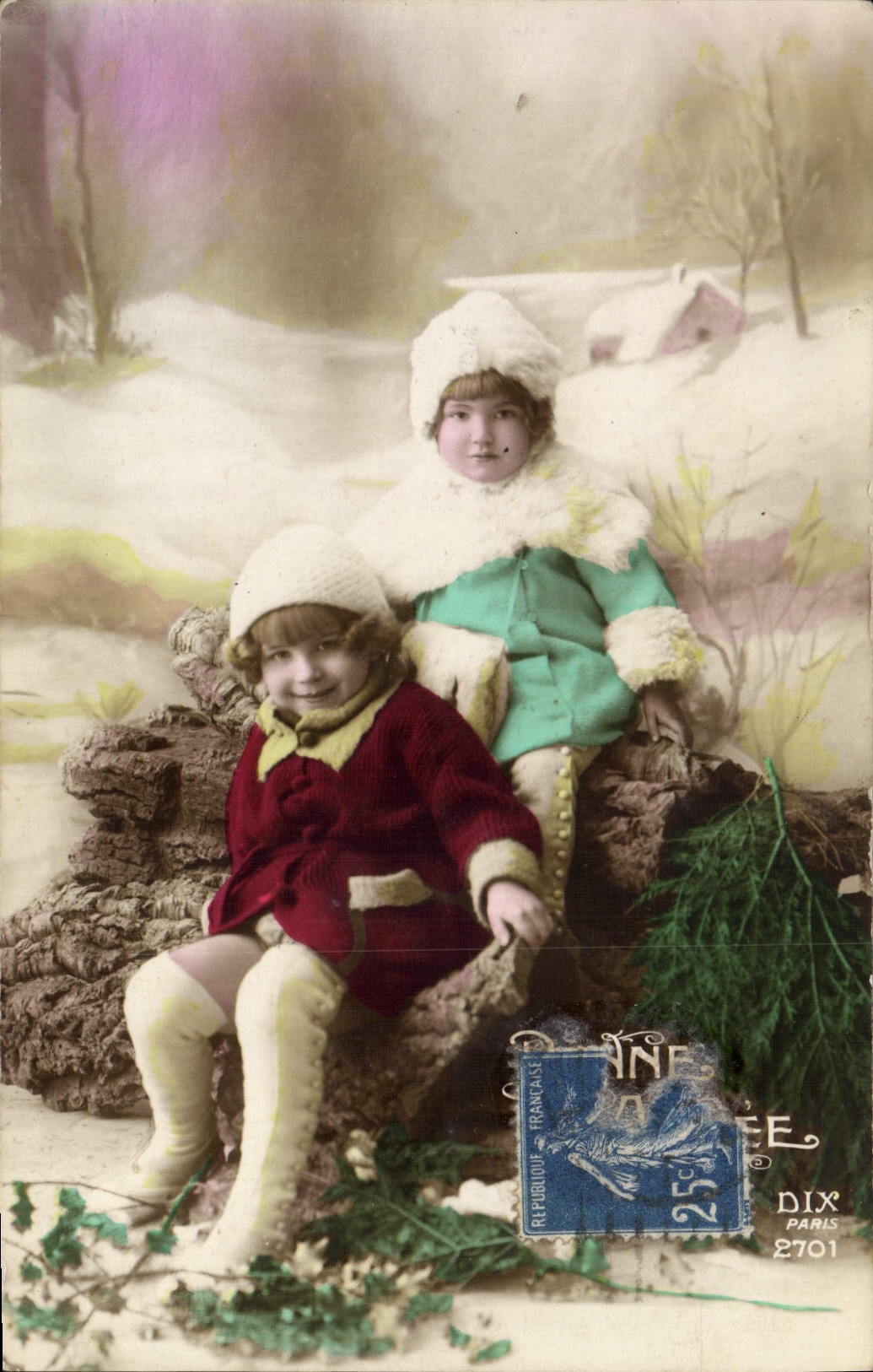 CPA Fantaisie Enfants