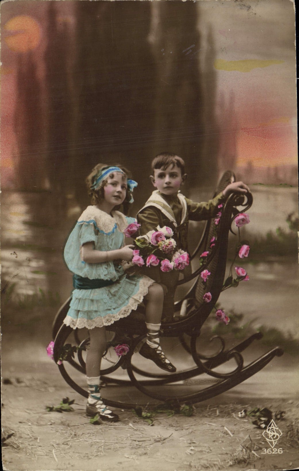 CPA Fantaisie Enfants