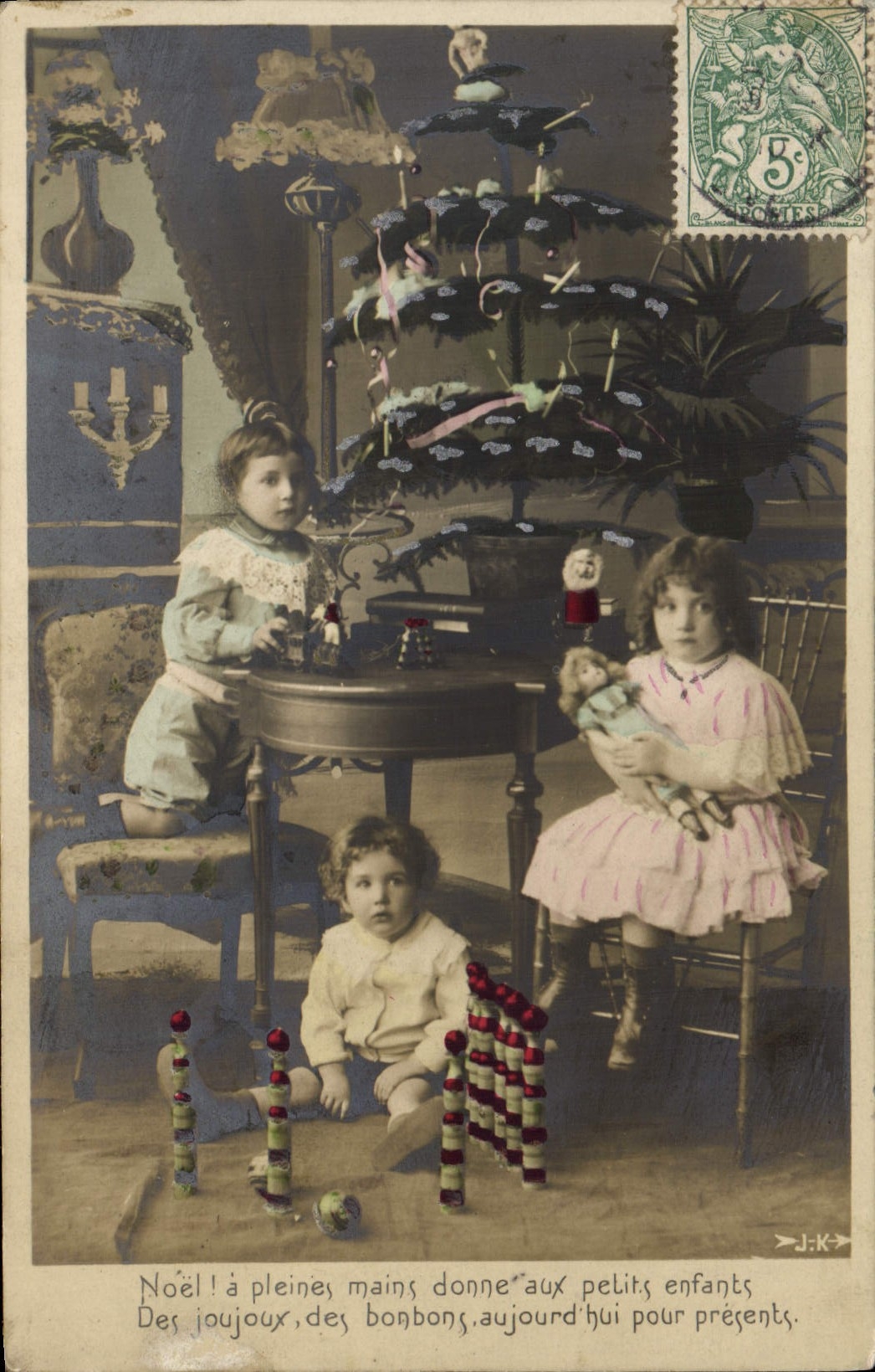 CPA Fantaisie Enfants Poupee