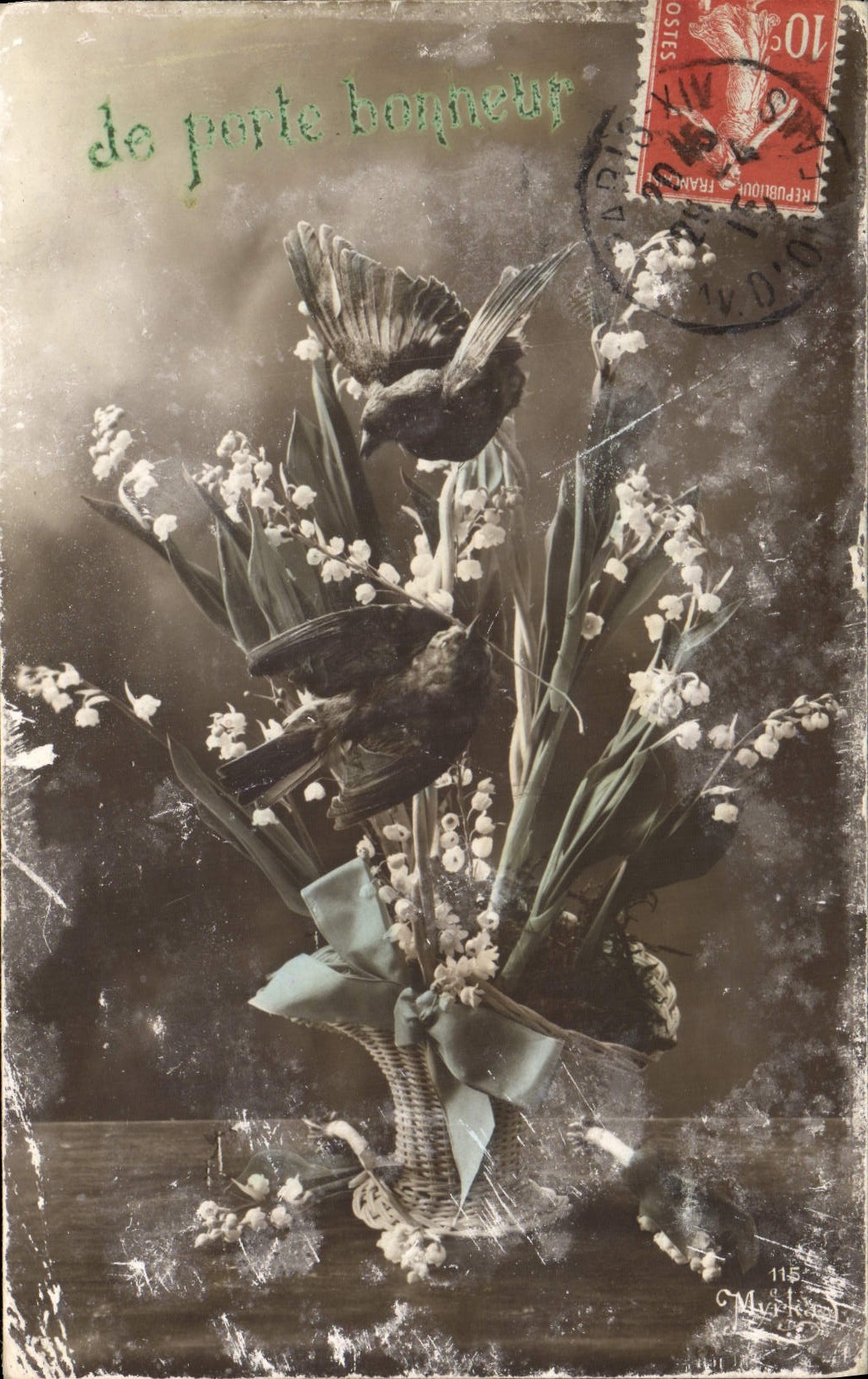 CPA Fantaisie Fleurs