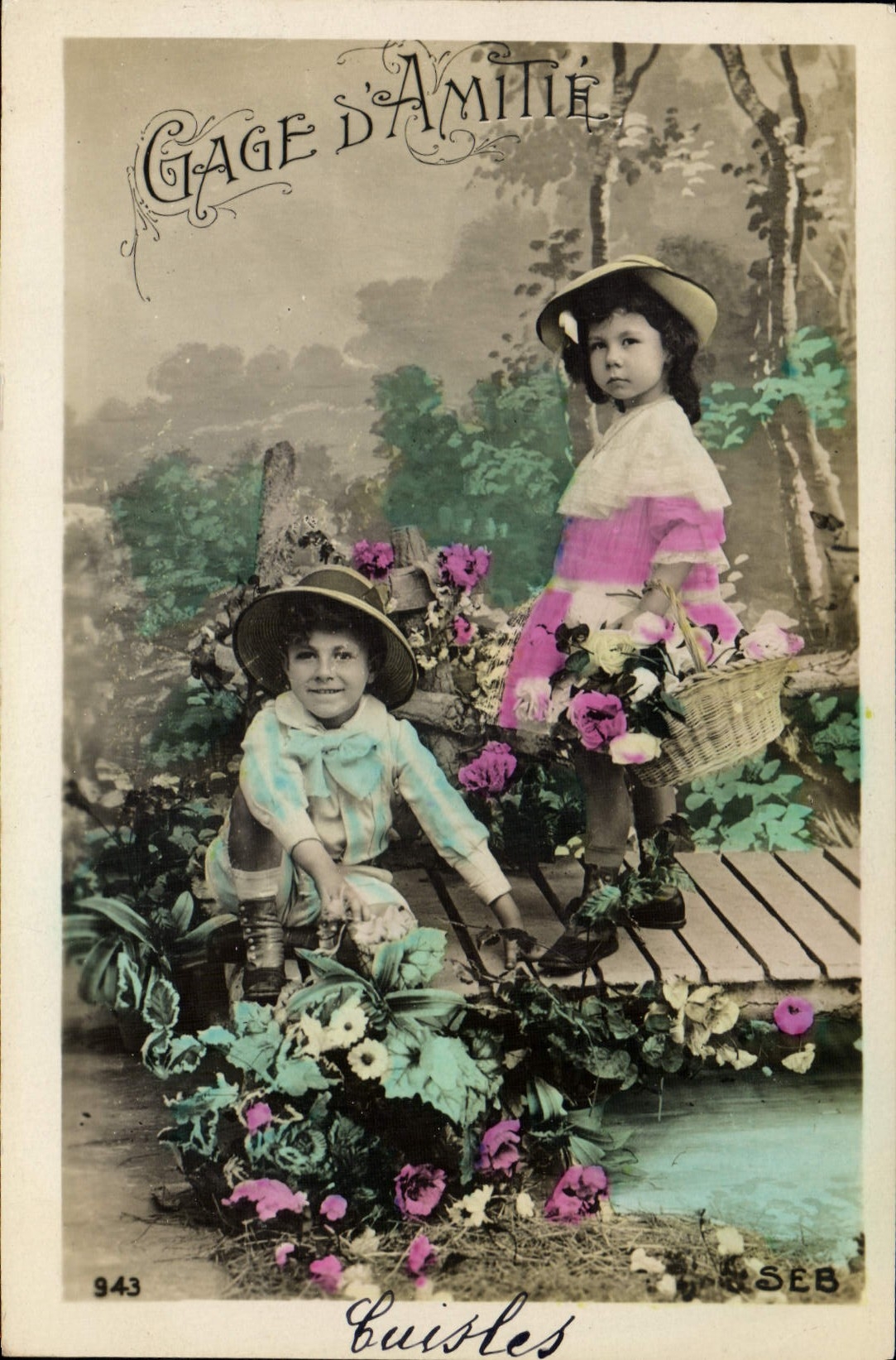 CPA Fantaisie Enfants