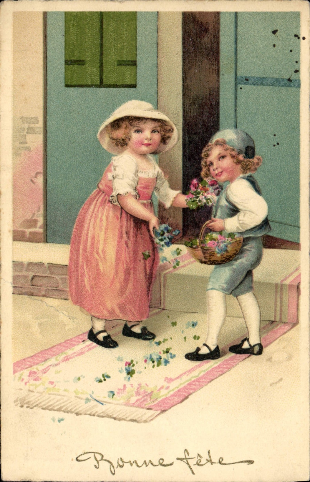 CPA Fantaisie Enfants