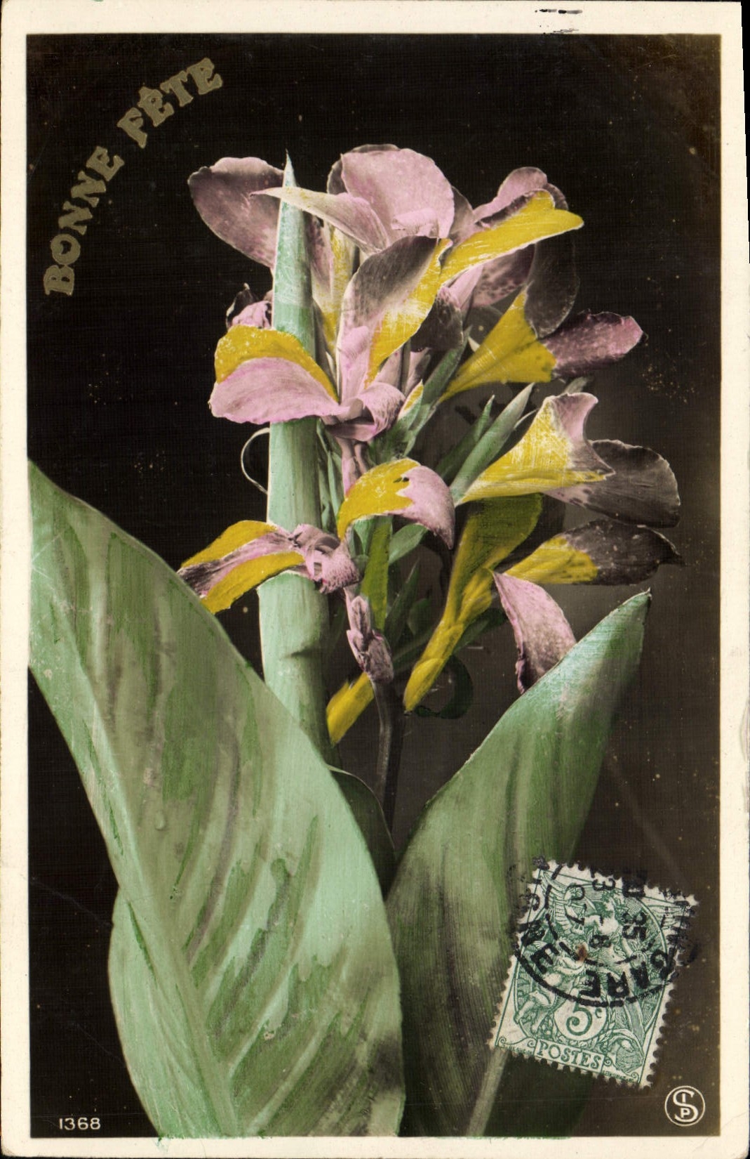 CPA Fantaisie Fleurs