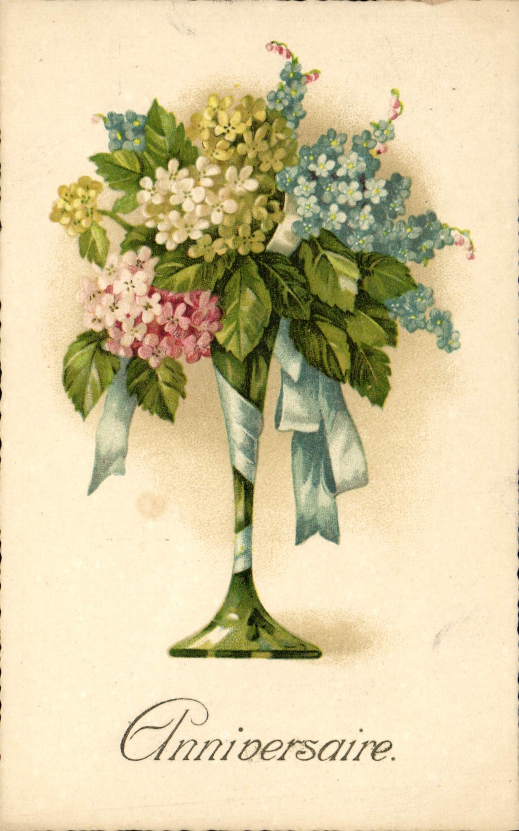 CPA Fantaisie Fleurs