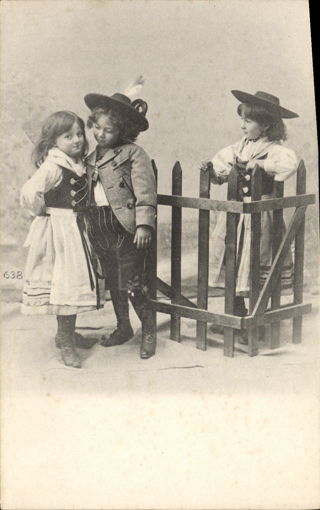 CPA Fantaisie Enfants Folklore