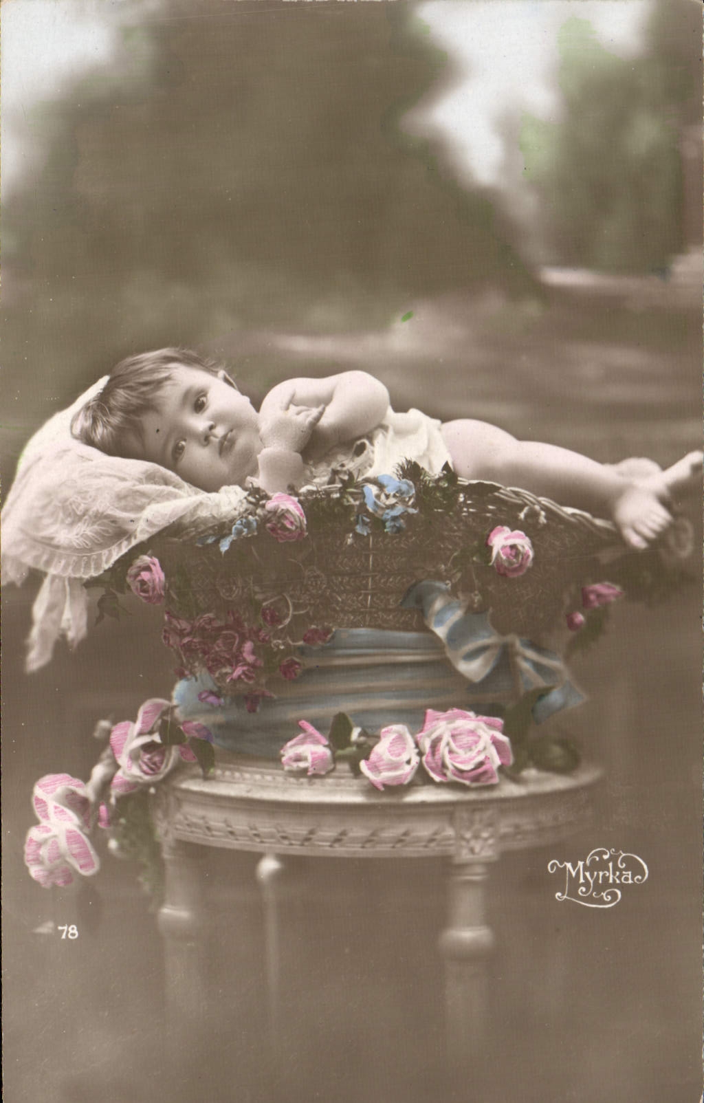 CPA Fantaisie Enfant Bebe