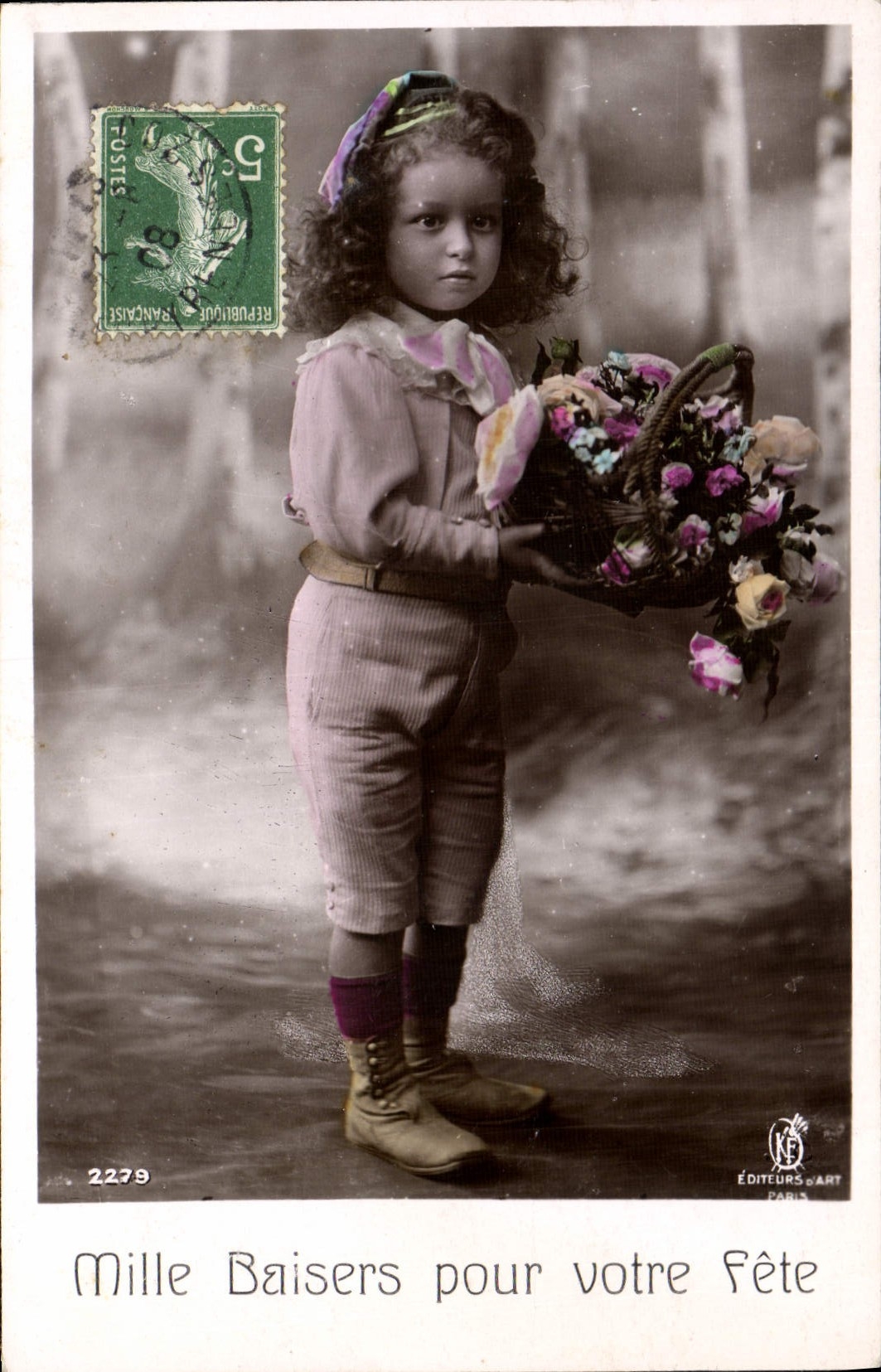 CPA Fantaisie Enfant