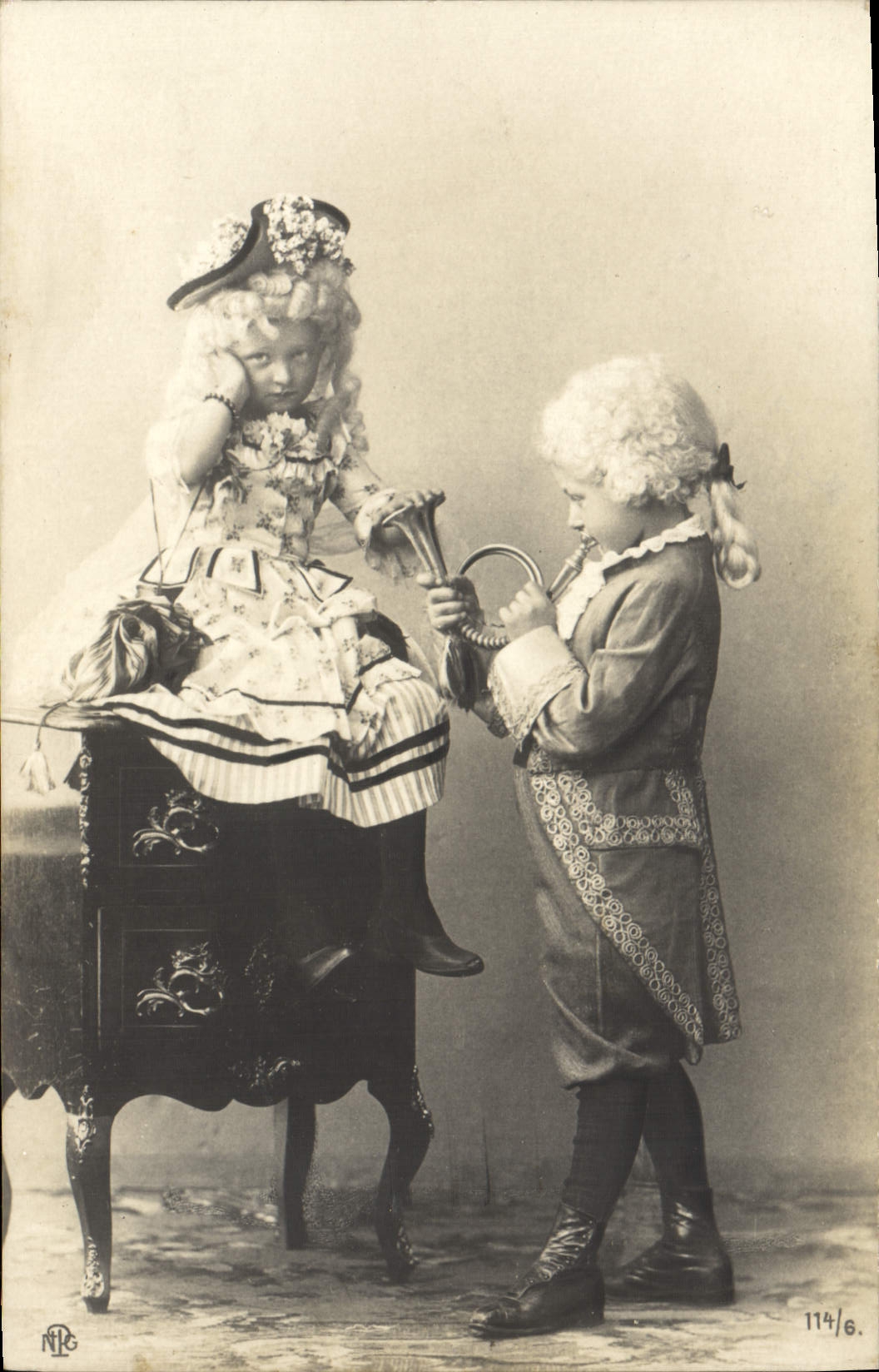 CPA Fantaisie Enfants