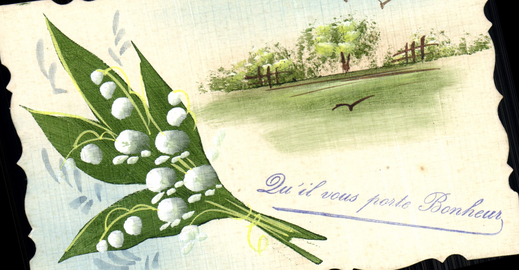 CPA Fantaisie Fleurs 