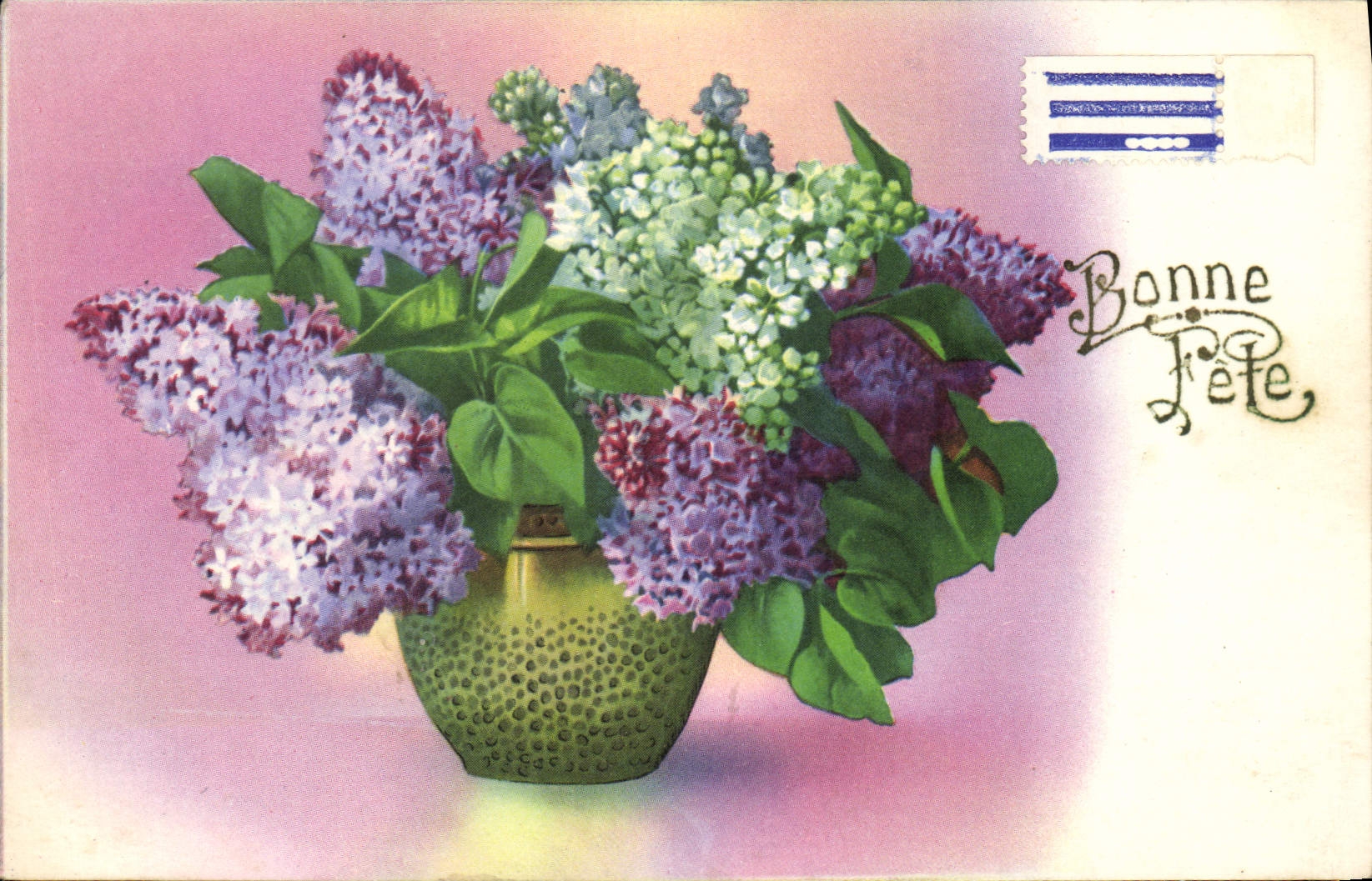 CPA Fantaisie Fleurs