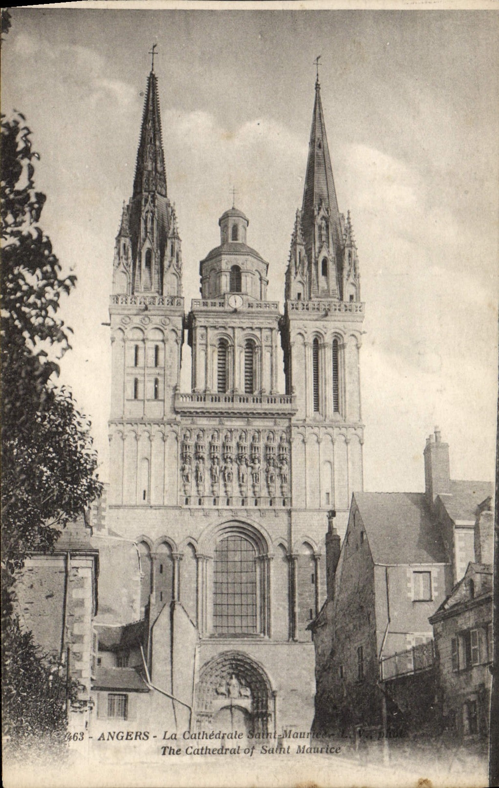 CPA Angers La Cathedrale Saint Maurice