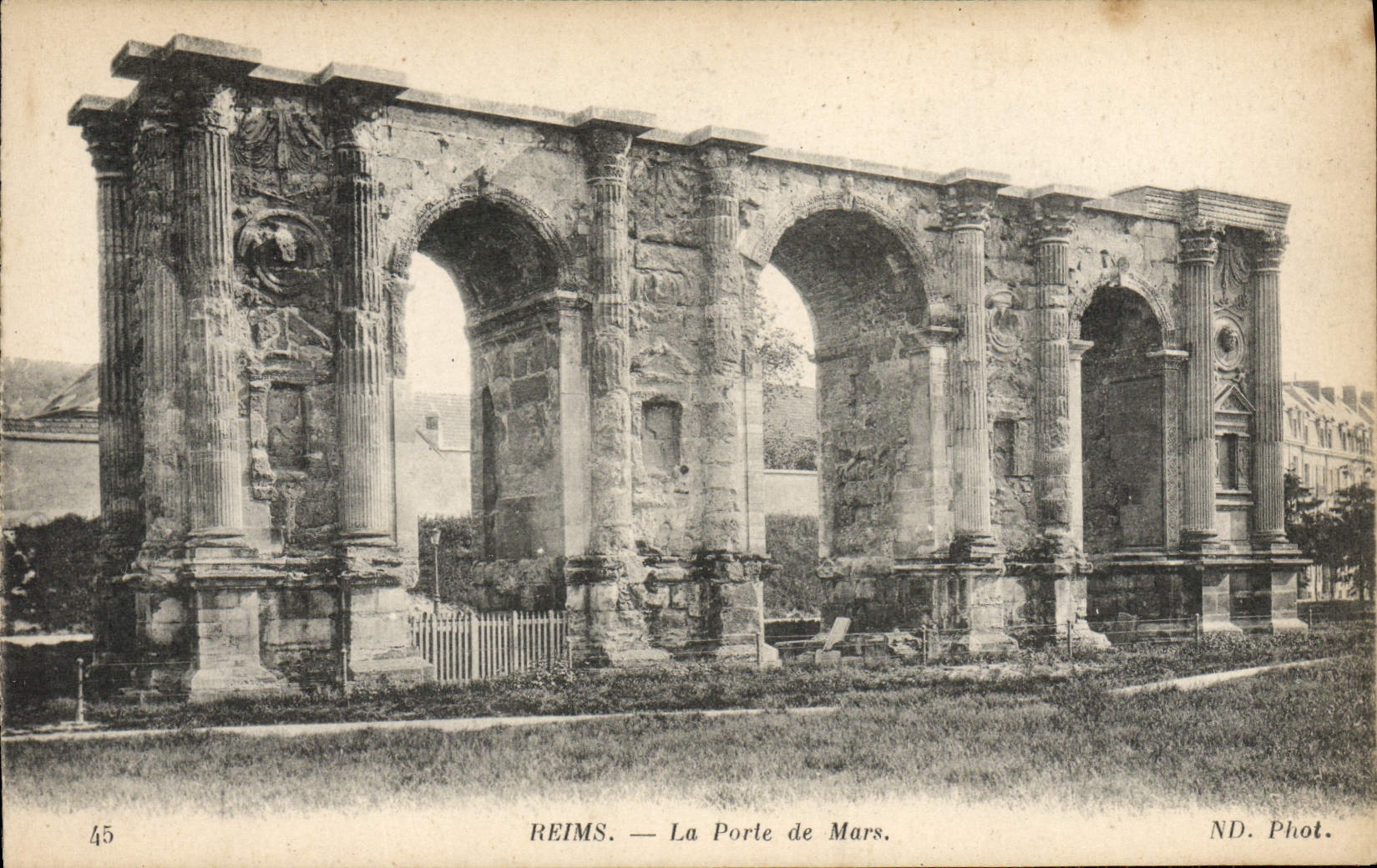 CPA Reims La Porte de Mars