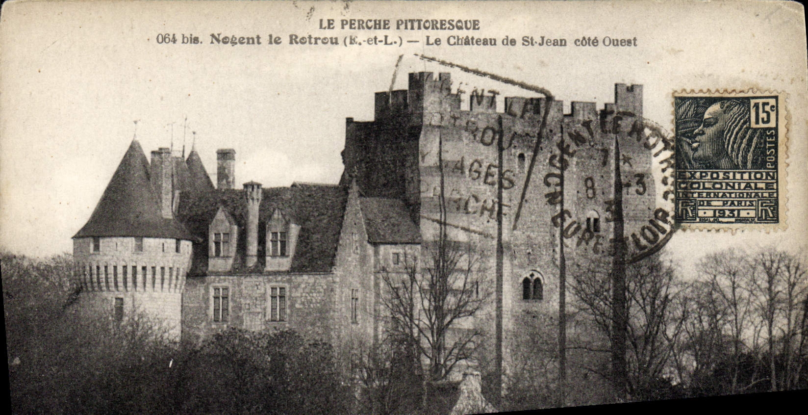 CPA Nogent Le Rotrou Le Chateau de St Jean