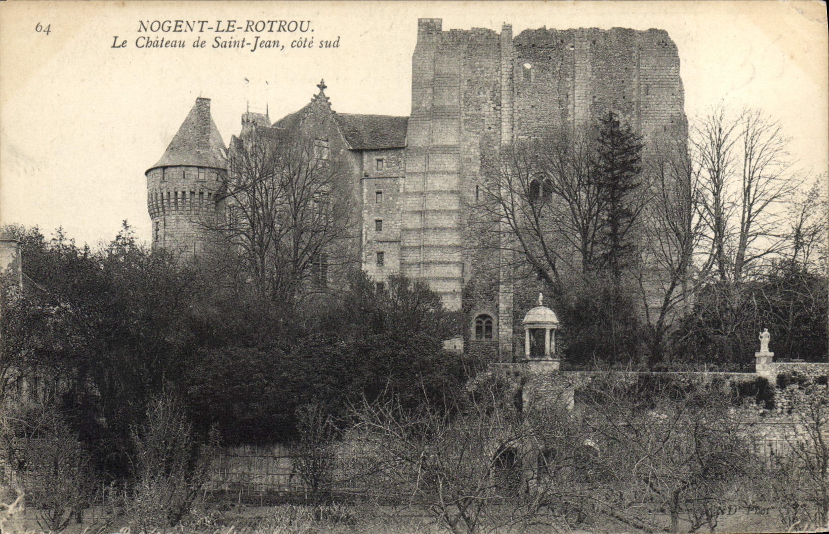 CPA Nogent Le Rotrou Le Chateau de Saint Jean