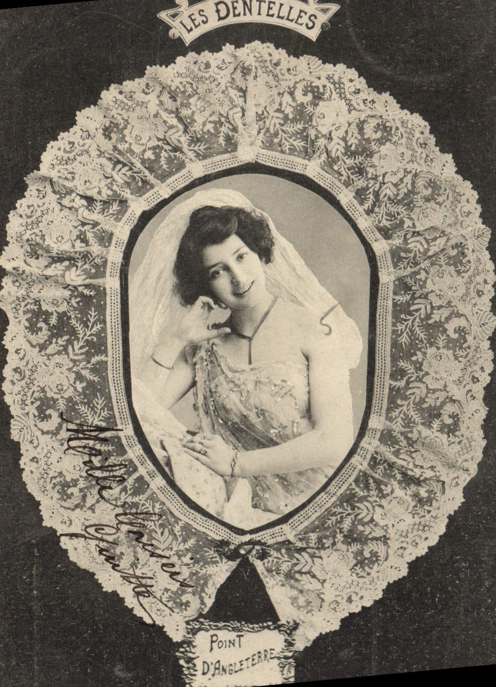 VINTAGE POSTCARD laces Bridge of England