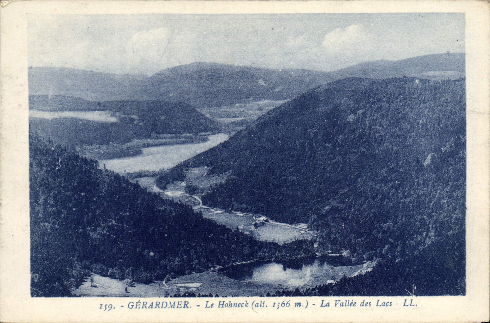 CPA Gerardmer Le Hohneck La Vallee des Lacs