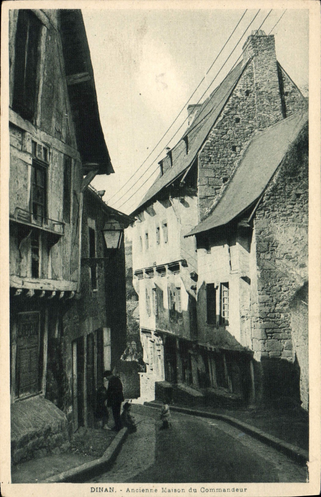 CPA Dinan Ancienne maison du commandeur 