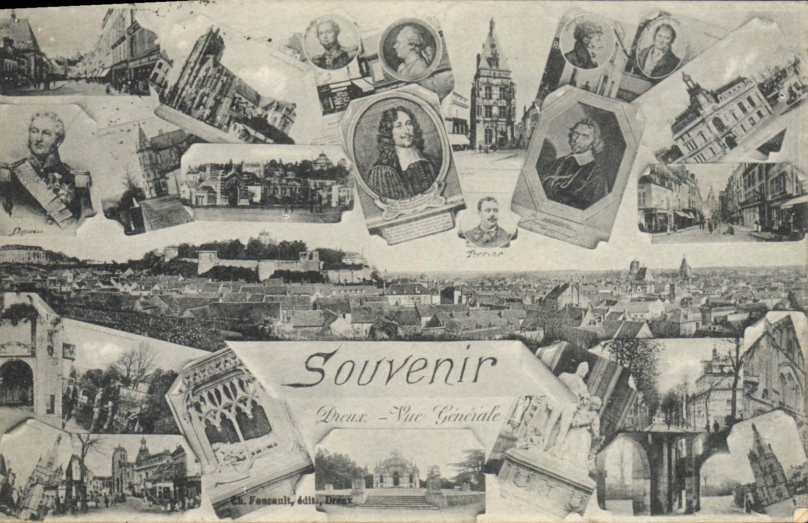 CPA Souvenir Dreux 