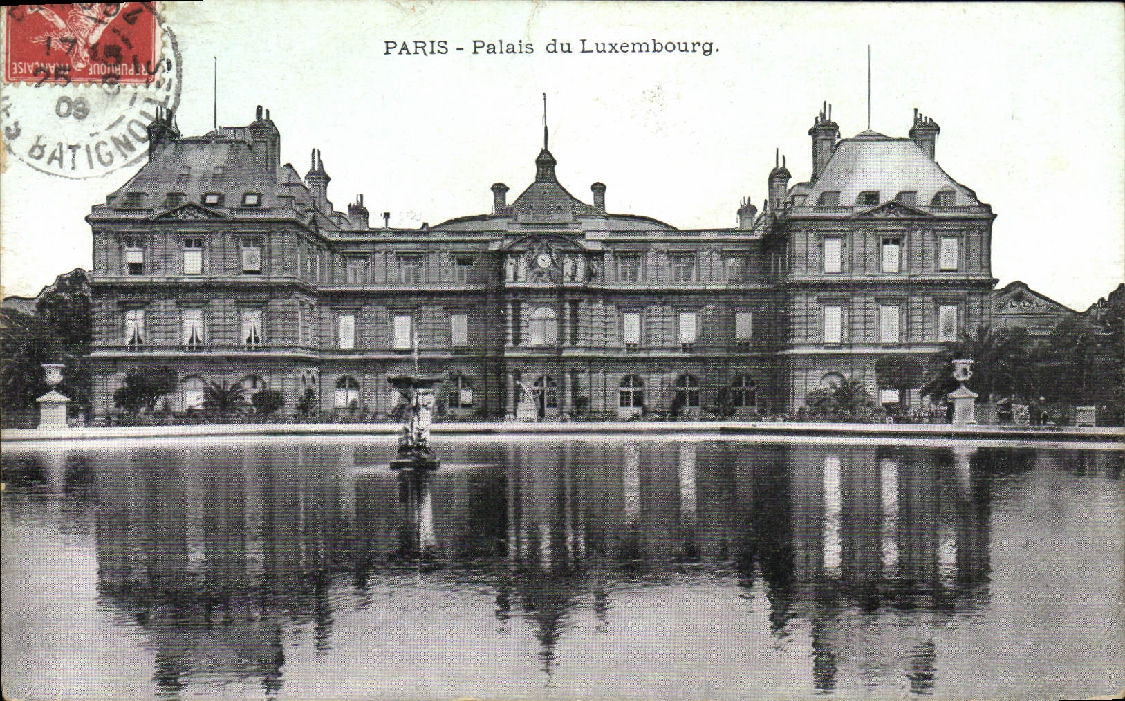 CPA Paris Palais du Luxembourg