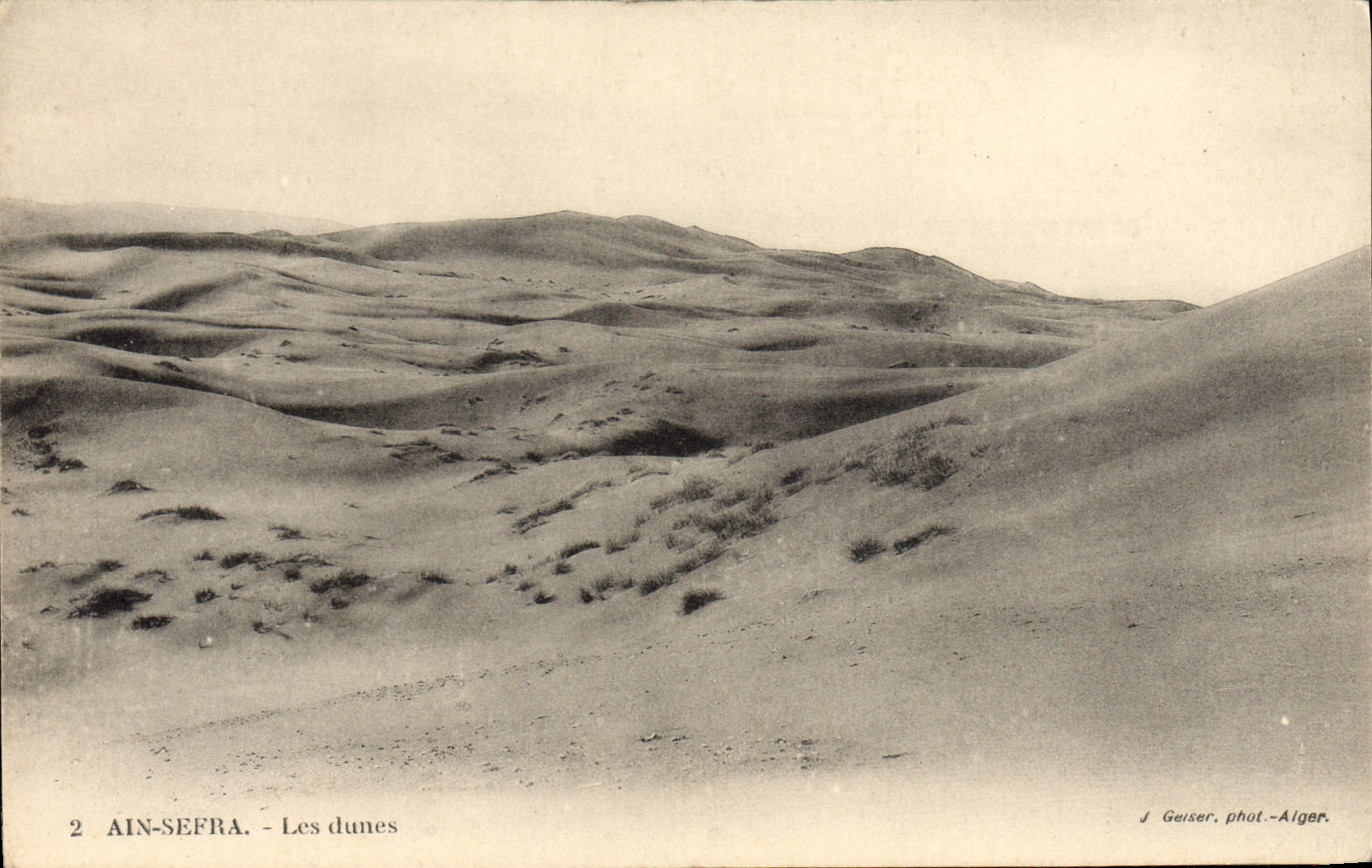 CPA Ain Sefra Les dunes