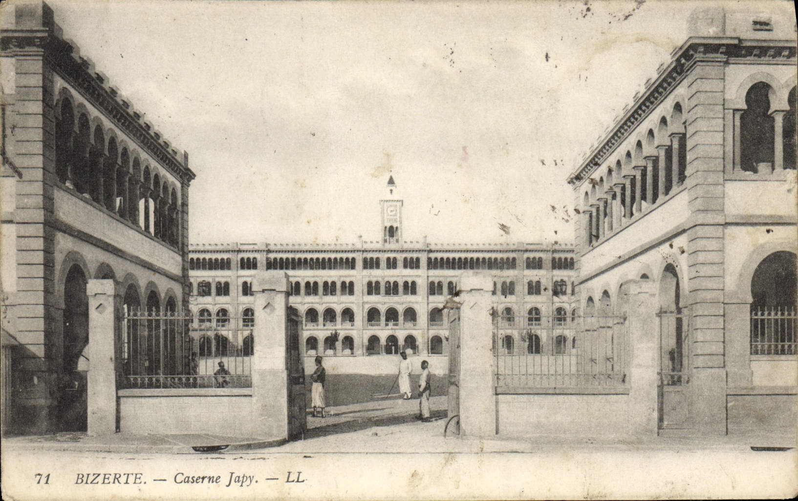 CPA Bizerte Caserne Japy